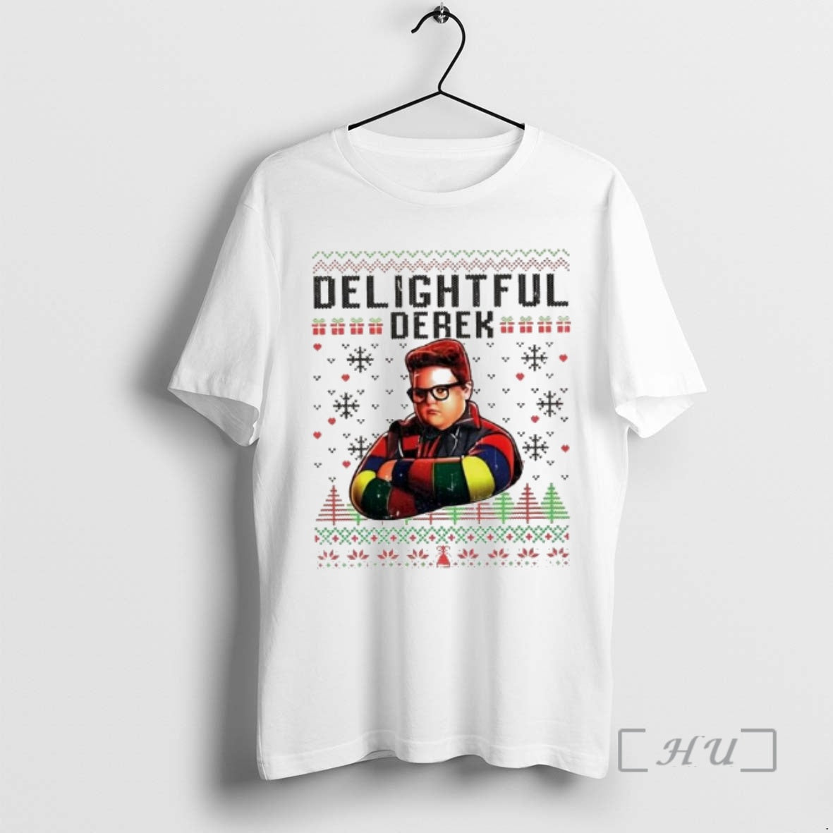 Officials Delightful Derek Ugly Christmas Ornaments T-Shirts, Hoodie, Sweatshirt | AU18TeeNovaLab.com