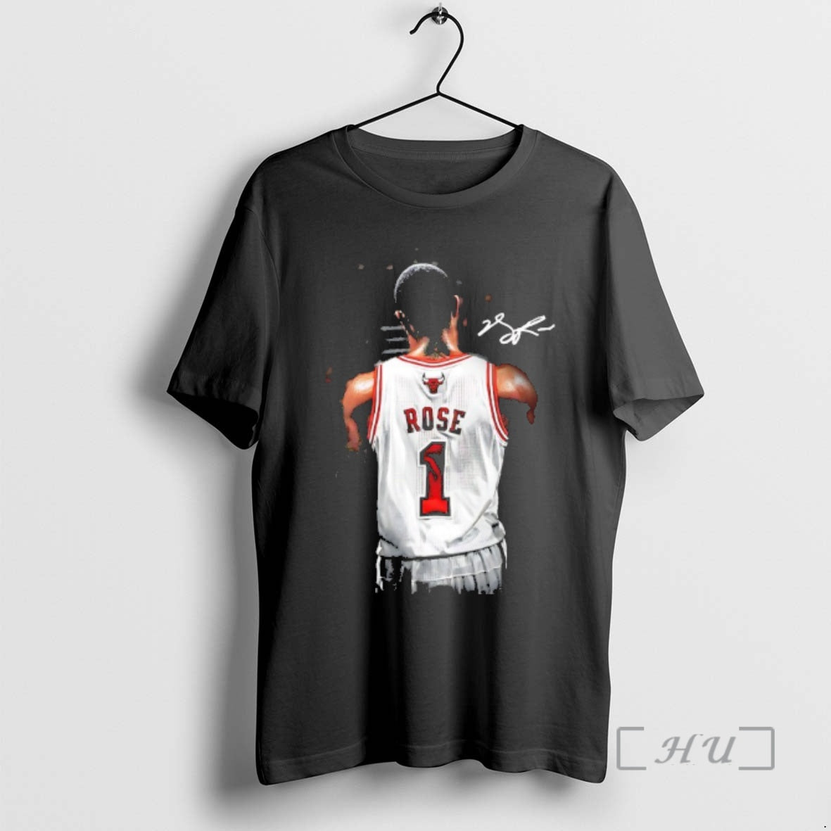 Officials Derrick Rose Chicago Bulls Number 1 Player Basketball Signature T-Shirts, Hoodie, Sweatshirt | AU18TeeNovaLab.com