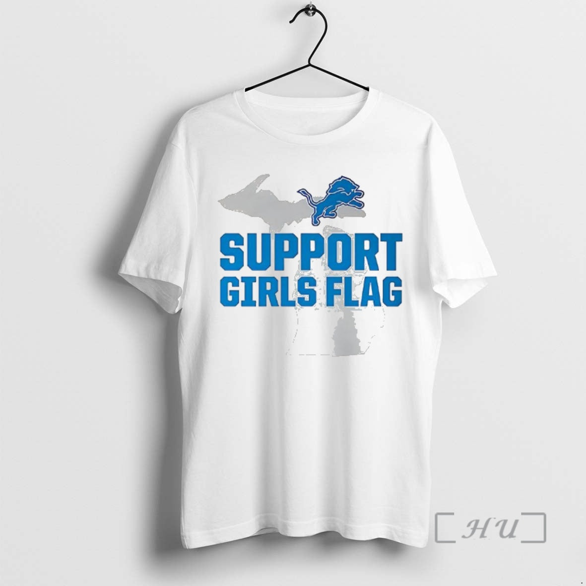 Officials Detroit Lions Support Girls Flag T-Shirts, Hoodie, Sweatshirt | AU18TeeNovaLab.com