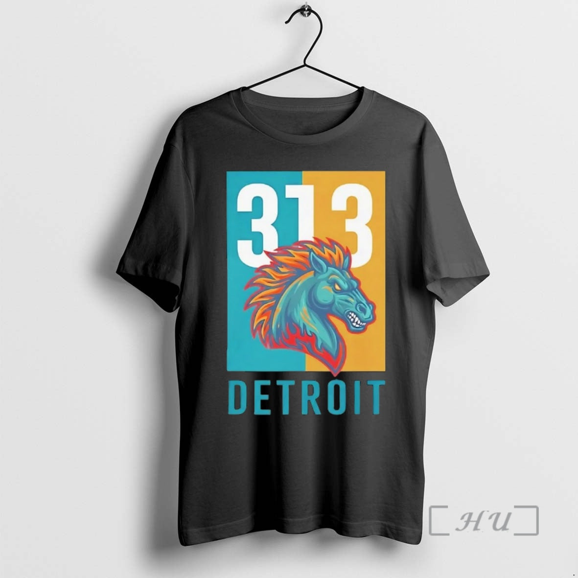 Officials Detroit Pistons 313 Horse T-Shirts, Hoodie, Sweatshirt | AU18TeeNovaLab.com
