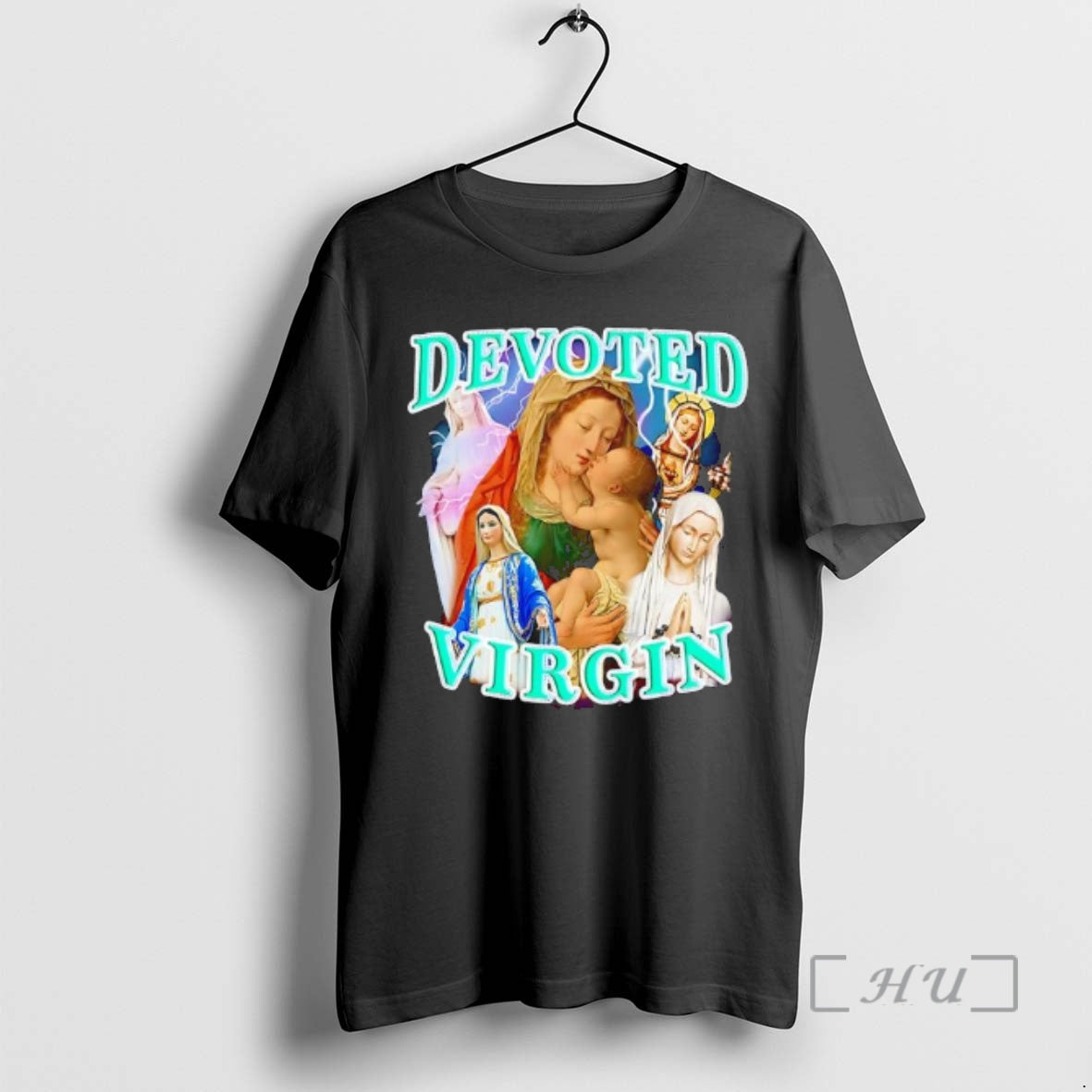 Officials Devoted Virgin Vintage Religious Graphic T-Shirts, Hoodie, Sweatshirt | AU18TeeNovaLab.com