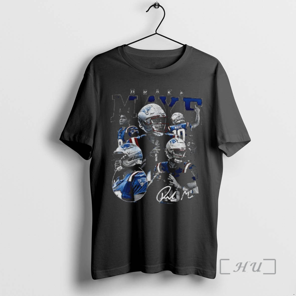Officials Drake Maye Signature Unique Graphic T-Shirts, Hoodie, Sweatshirt | AU18TeeNovaLab.com