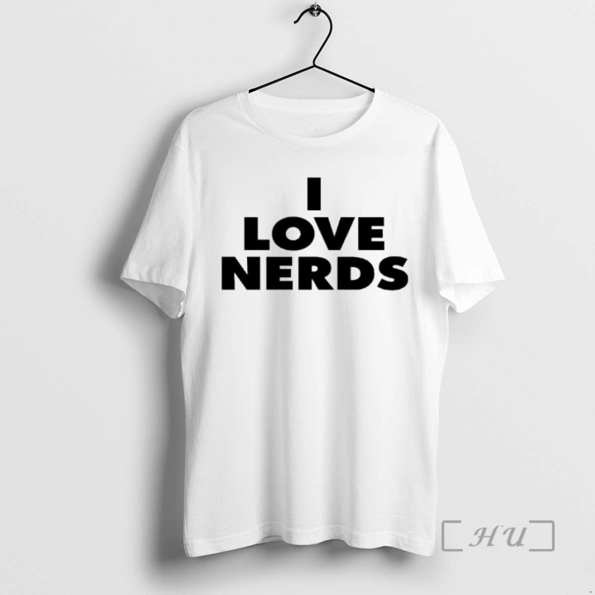 Emma Wearing I Love Nerds