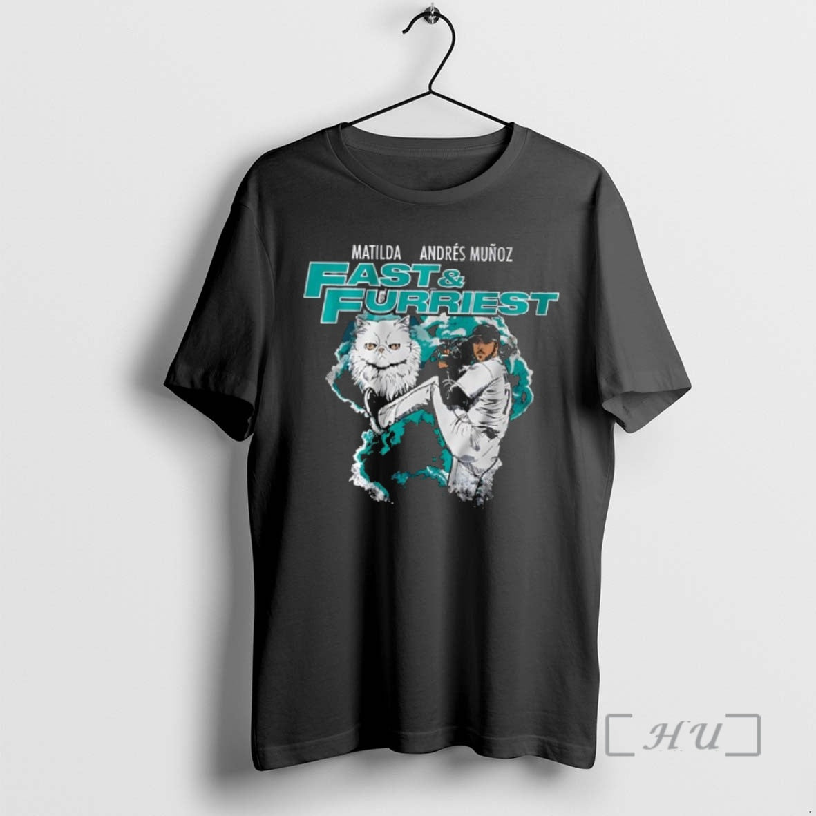 Officials Fast Furriest Andres Munoz Seattle Mariners Stylish T-Shirts, Hoodie, Sweatshirt | AU18TeeNovaLab.com