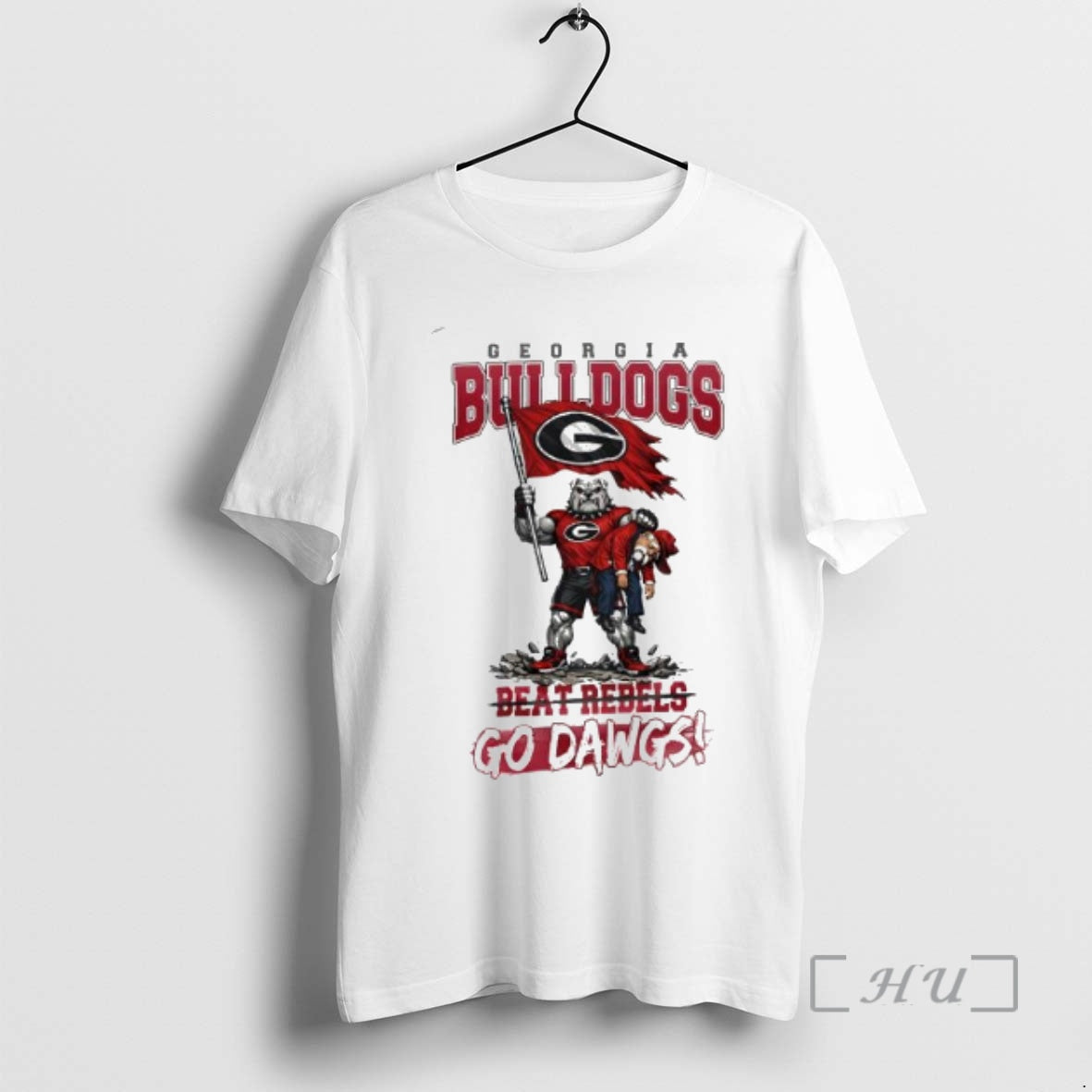 Officials Georgia Bulldogs Beat Rebels Go Dawgs Mascot T-Shirts, Hoodie, Sweatshirt | AU18TeeNovaLab.com