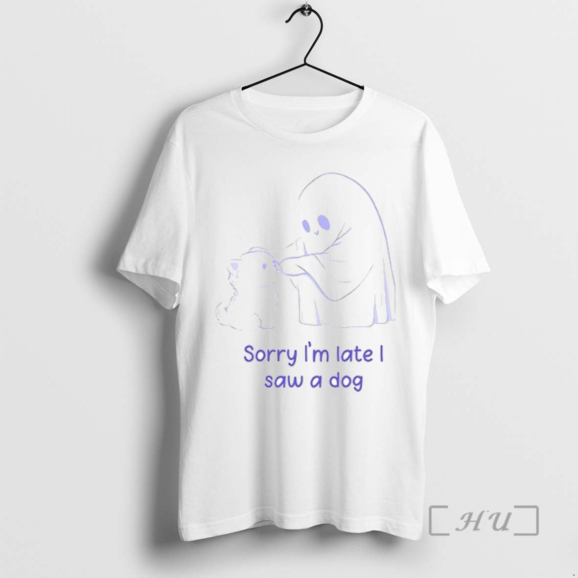 Officials Ghost Sorry Im Late I Saw A Dog Ceramic Ceramic And Classic Dad Cap