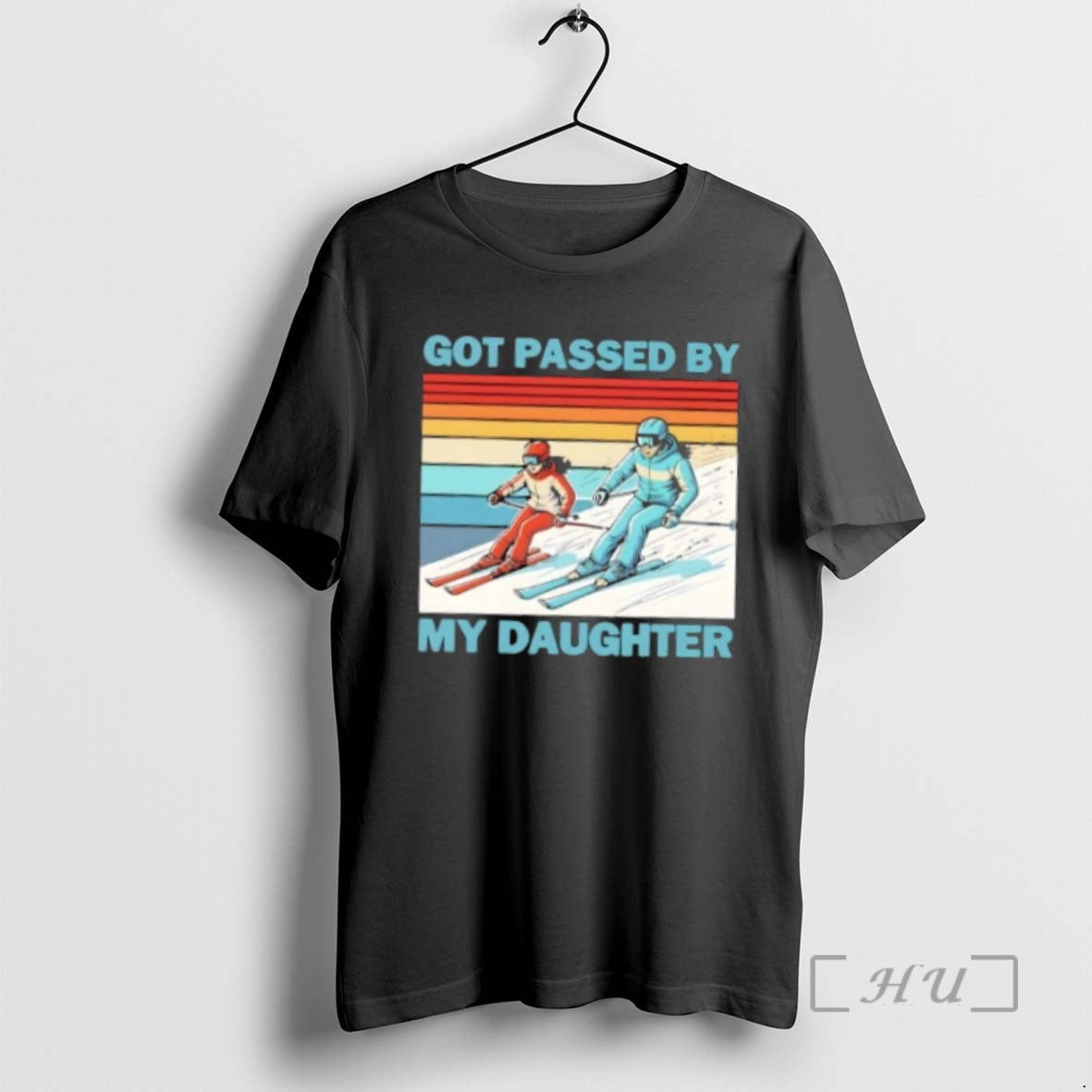 Officials Girls Skiing Got Passed By My Daughter Vintage T-Shirts, Hoodie, Sweatshirt | AU18TeeNovaLab.com
