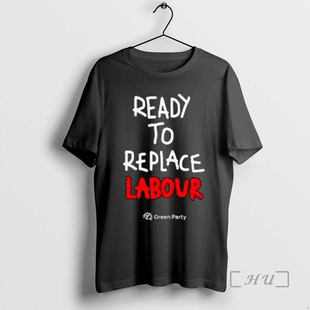 Officials Green Party Ready To Replace Labour Circle Black T-Shirts, Hoodie, Sweatshirt | AU18TeeNovaLab.com