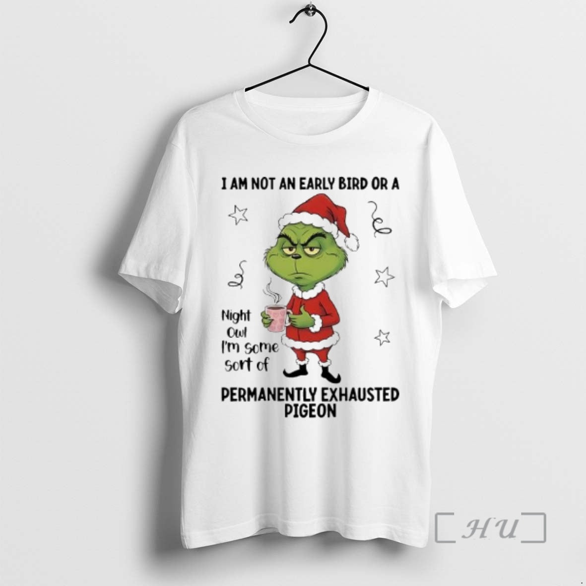 Officials Grinch I Am Not An Early Bird Or A Night Owl Im Some Sort T-Shirts, Hoodie, Sweatshirt | AU18TeeNovaLab.com