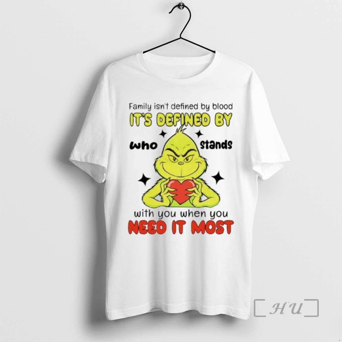 Officials Grinch Family Isnt Defined By Blood Its Defined T-Shirts, Hoodie, Sweatshirt | AU18TeeNovaLab.com