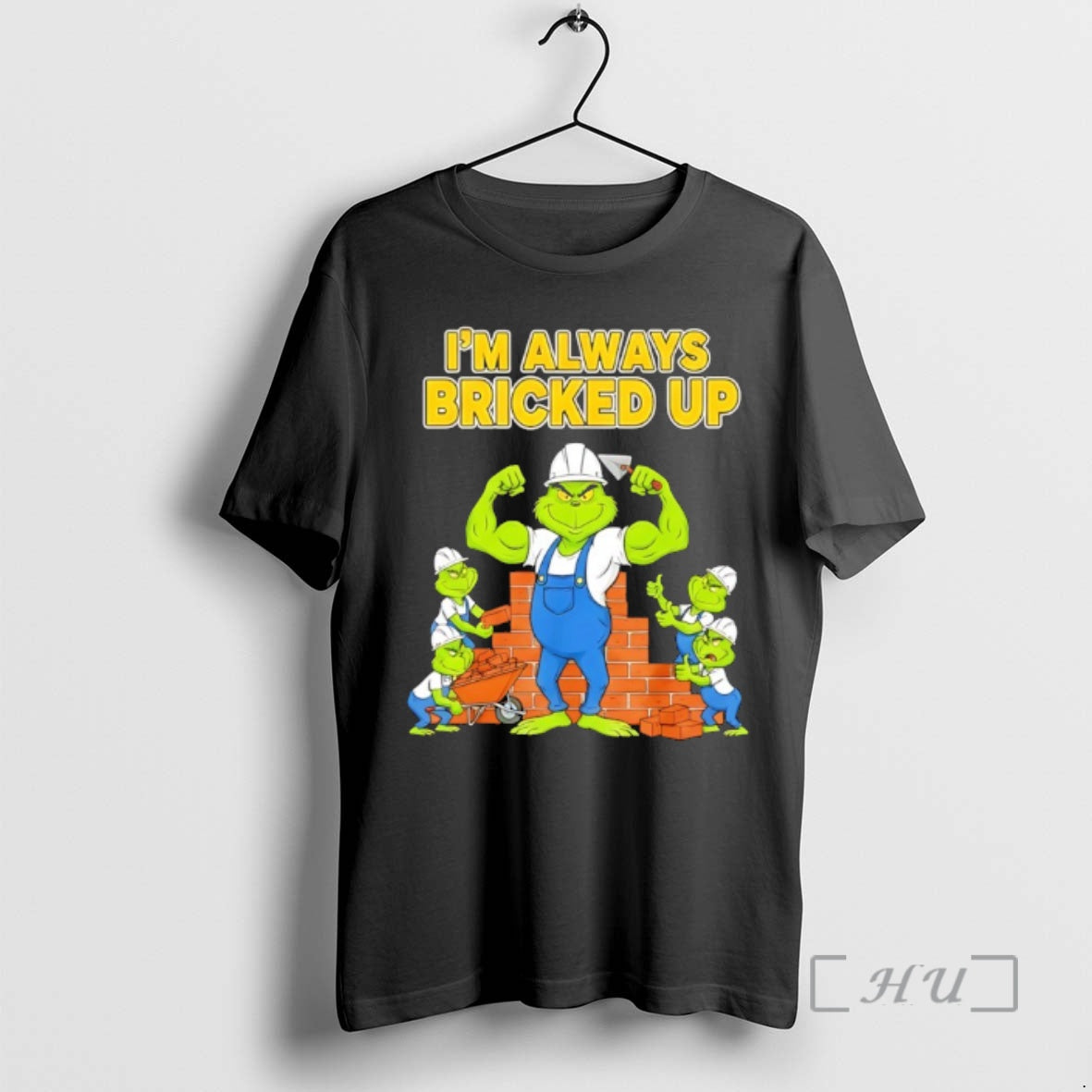 Officials Grinch Strong Im Always Bricked Up T-Shirts, Hoodie, Sweatshirt | AU18TeeNovaLab.com