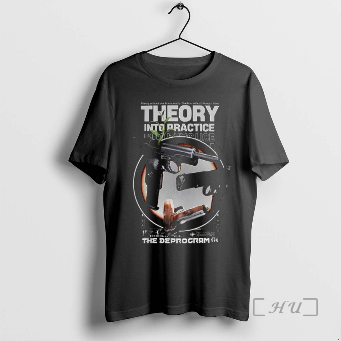 Officials Gun Theory Into Practice The Deprogram T-Shirts, Hoodie, Sweatshirt | AU18TeeNovaLab.com