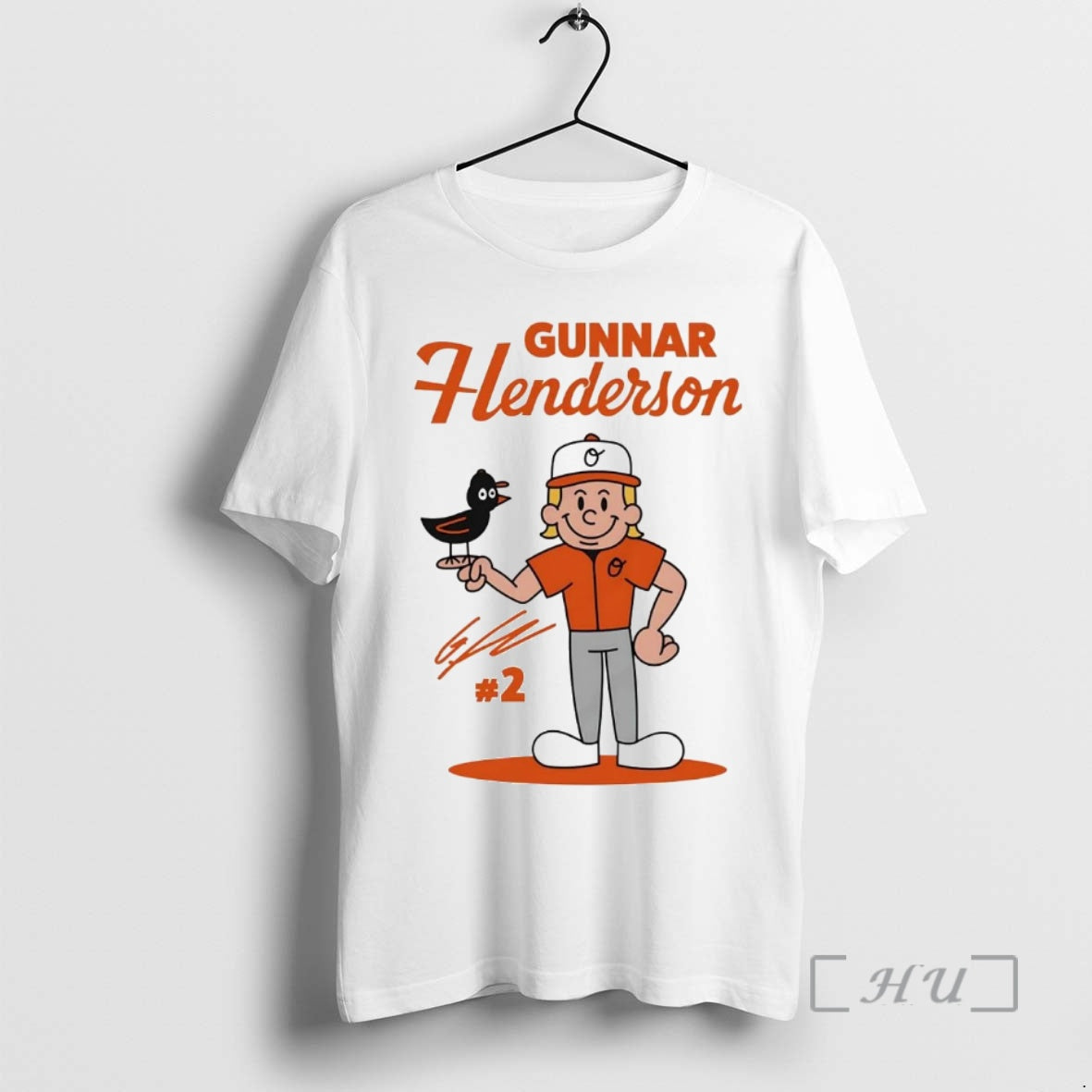 Officials Gunnar Henderson Cartoon Baltimore Orioles T-Shirts, Hoodie, Sweatshirt | AU18TeeNovaLab.com