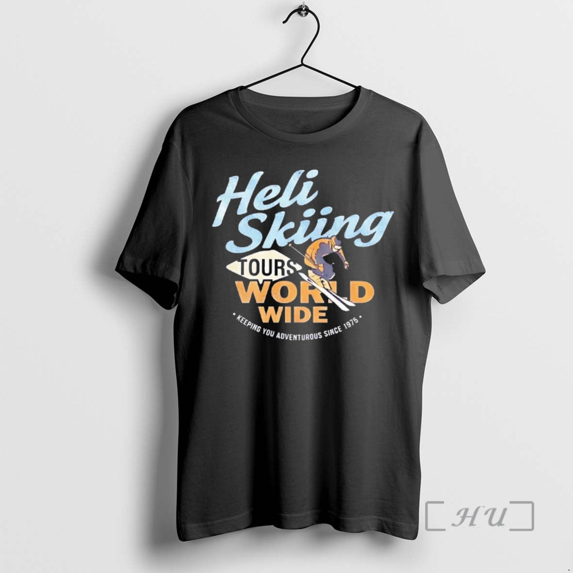 Officials Heli Skiing Tours World Wide 1975 T-Shirts, Hoodie, Sweatshirt | AU18TeeNovaLab.com