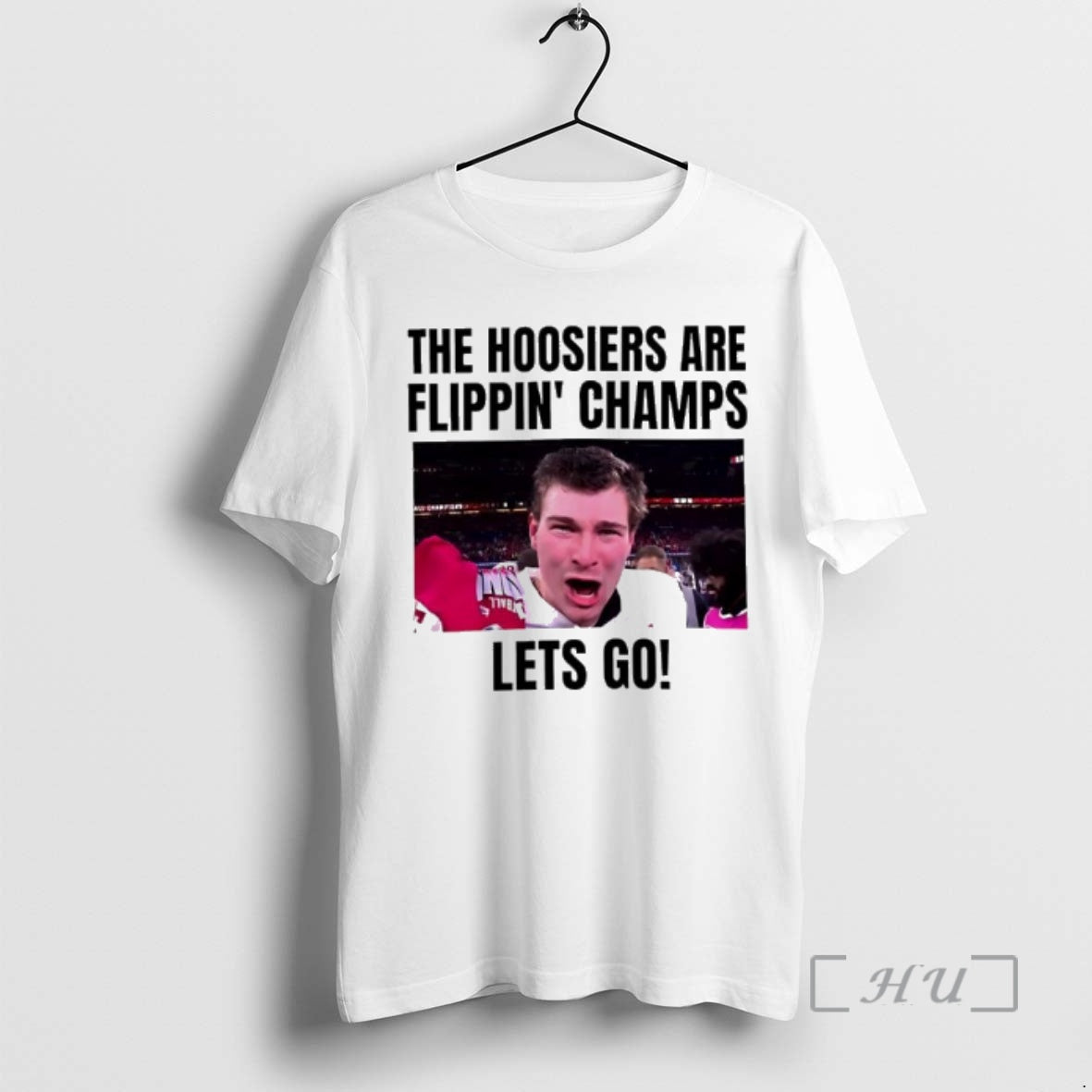 Officials Hoosiers Are Flippin Champs Lets Go T-Shirts, Hoodie, Sweatshirt | AU18TeeNovaLab.com
