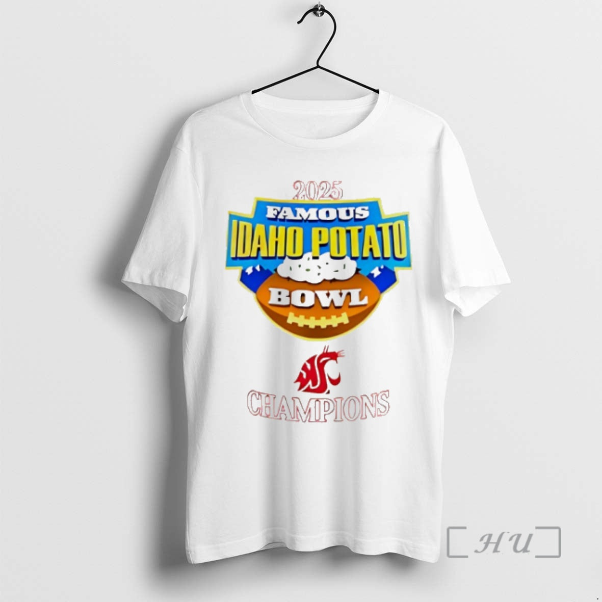 Officials Houston Cougars 2025 Famous Idaho Potato Bowl Champions Logo T-Shirts, Hoodie, Sweatshirt | AU18TeeNovaLab.com