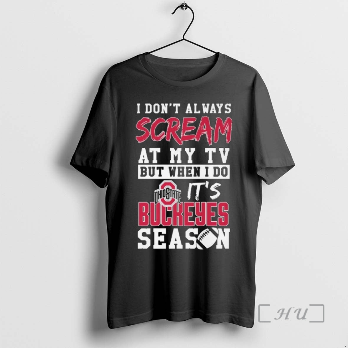 Officials I Dont Always Scream At My Tv But When I Do Its Ohio State T-Shirts, Hoodie, Sweatshirt | AU18TeeNovaLab.com