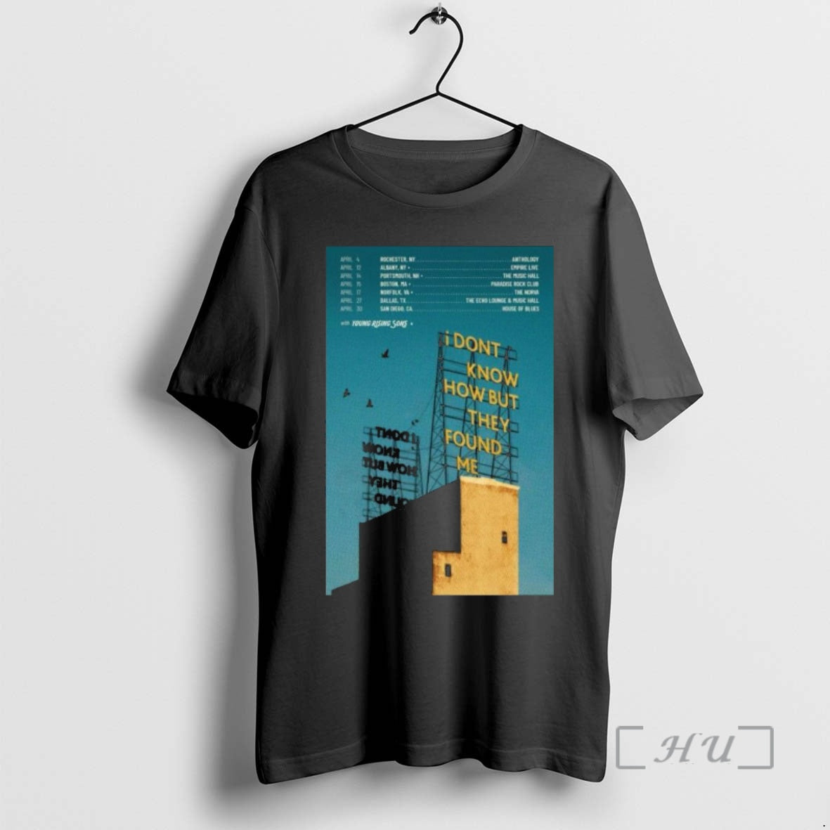 Officials I Dont Know How But They Found Me April Tour 2026 Premium T Shirts Hoodie, Sweatshirt | AU18TeeNovaLab.com