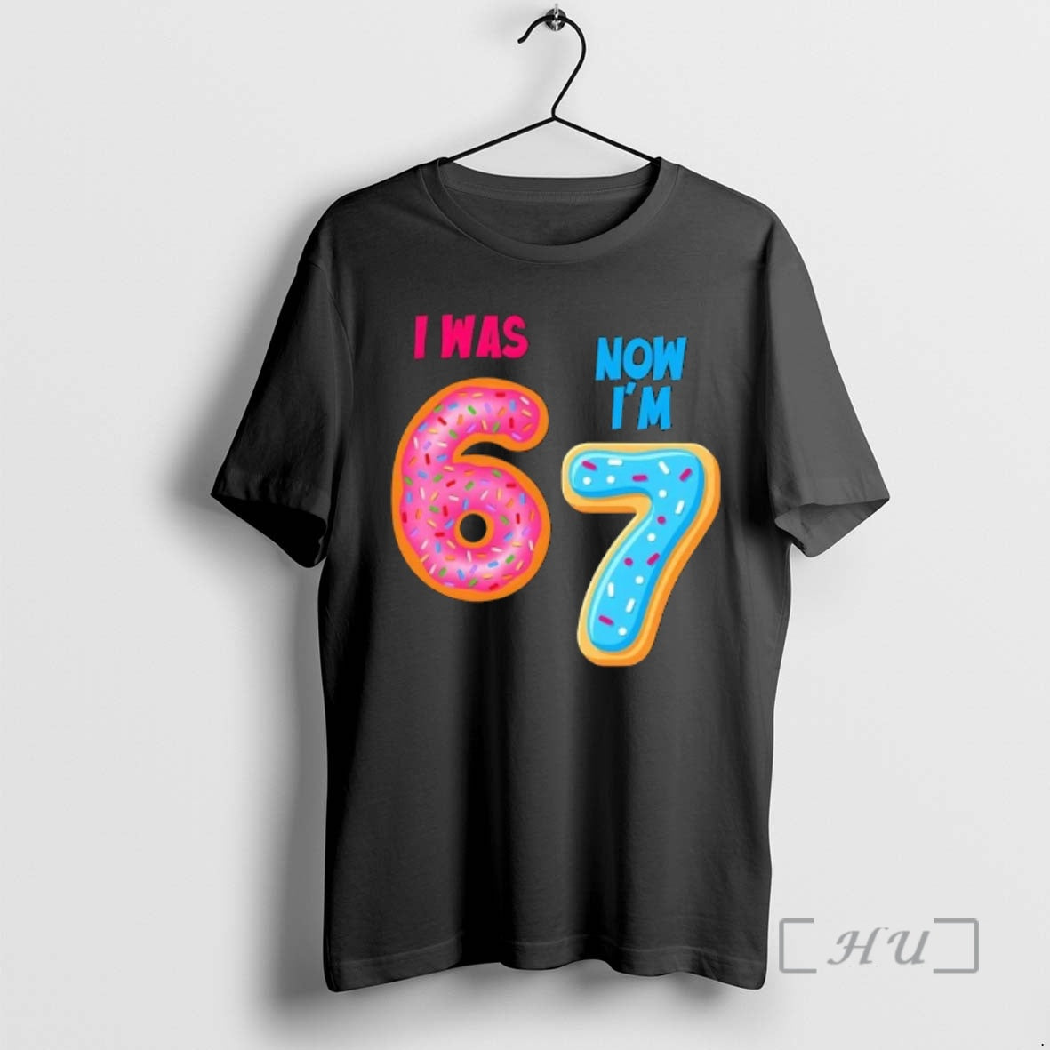 Officials I Was 6 Now Im 7 Year Old Birthday Six Seven Meme 67 Premium T-Shirts, Hoodie, Sweatshirt | AU18TeeNovaLab.com