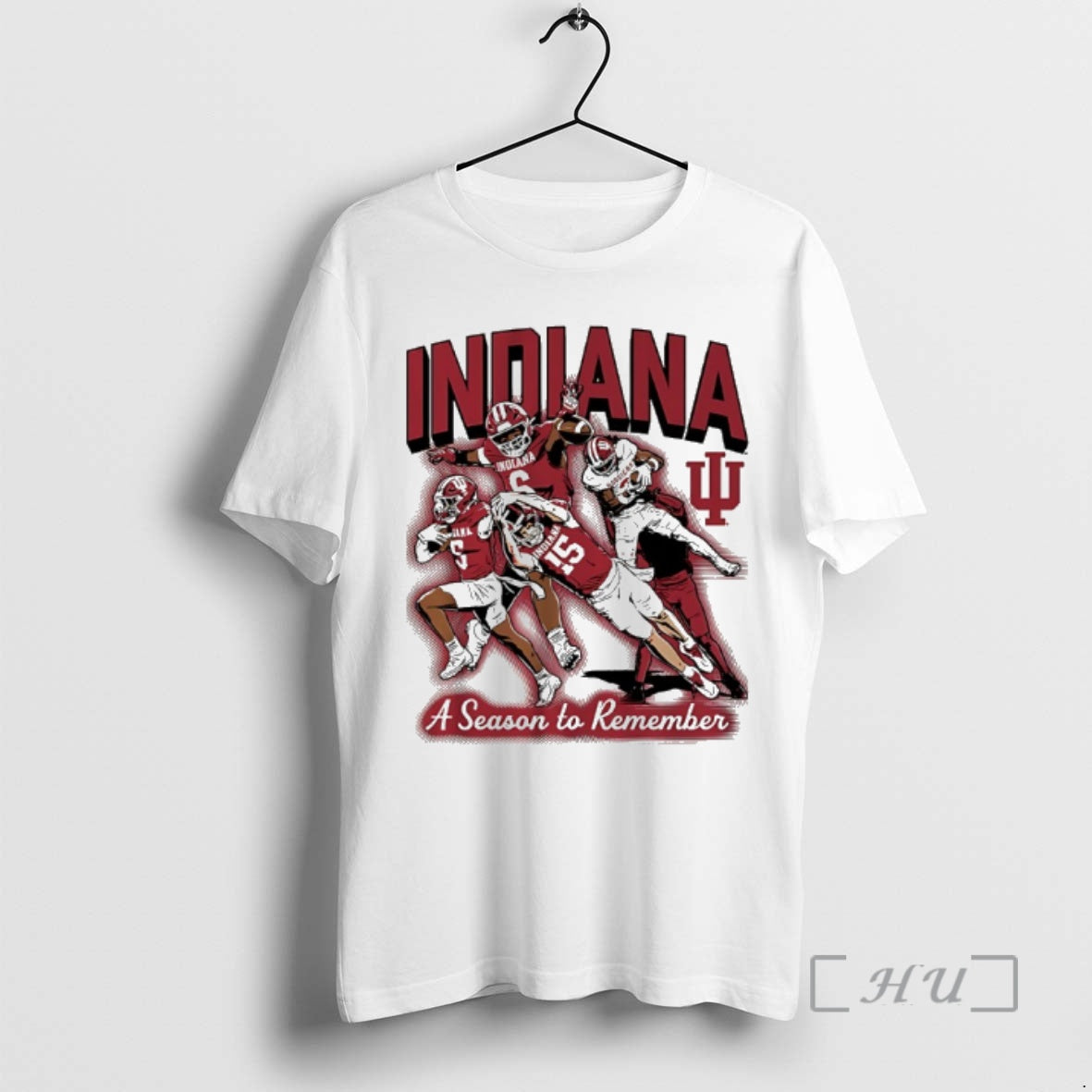 Officials Indiana A Season To Remember Hoosiers Football Player Graphic T-Shirts, Hoodie, Sweatshirt | AU18TeeNovaLab.com