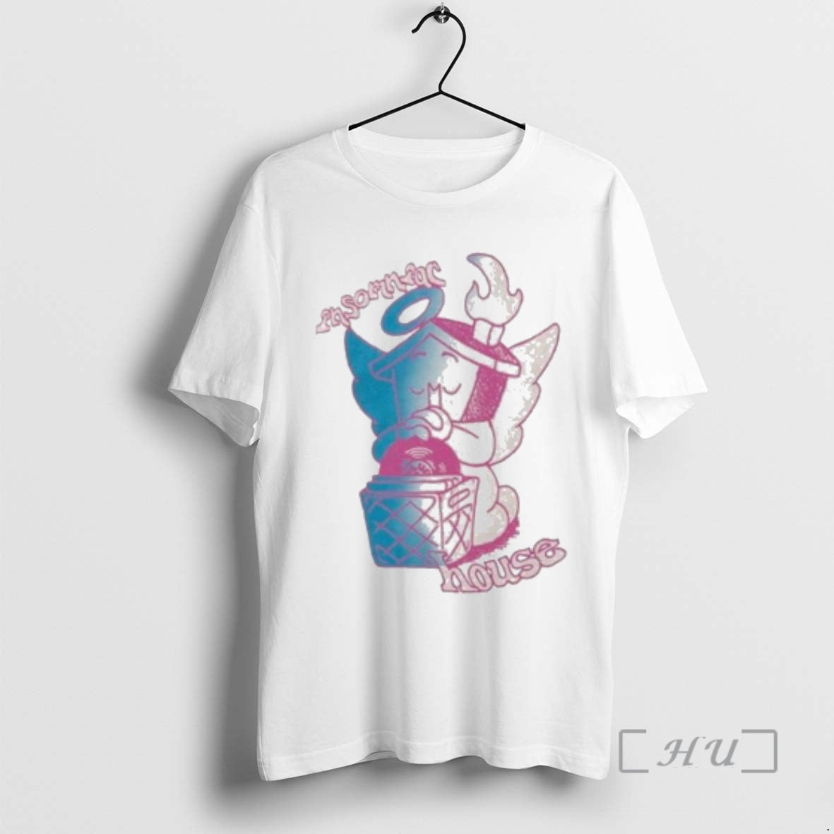 Officials Insomniac House Angel Circle White T-Shirts, Hoodie, Sweatshirt | AU18TeeNovaLab.com