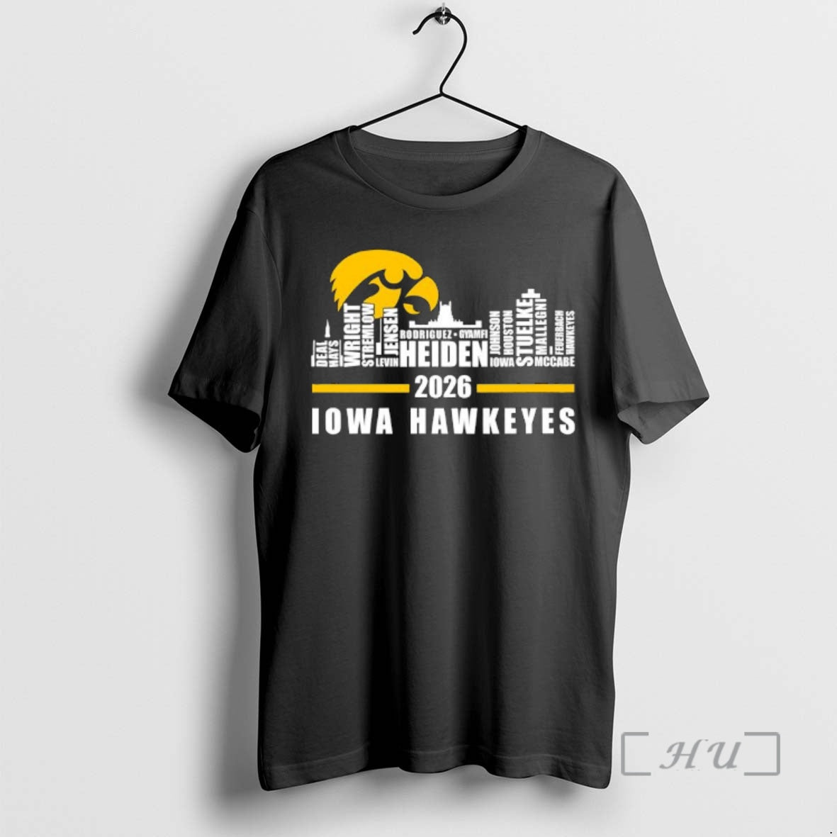 Officials Iowa Hawkeyes 2026 Names Of Several Players T-Shirts, Hoodie, Sweatshirt | AU18TeeNovaLab.com