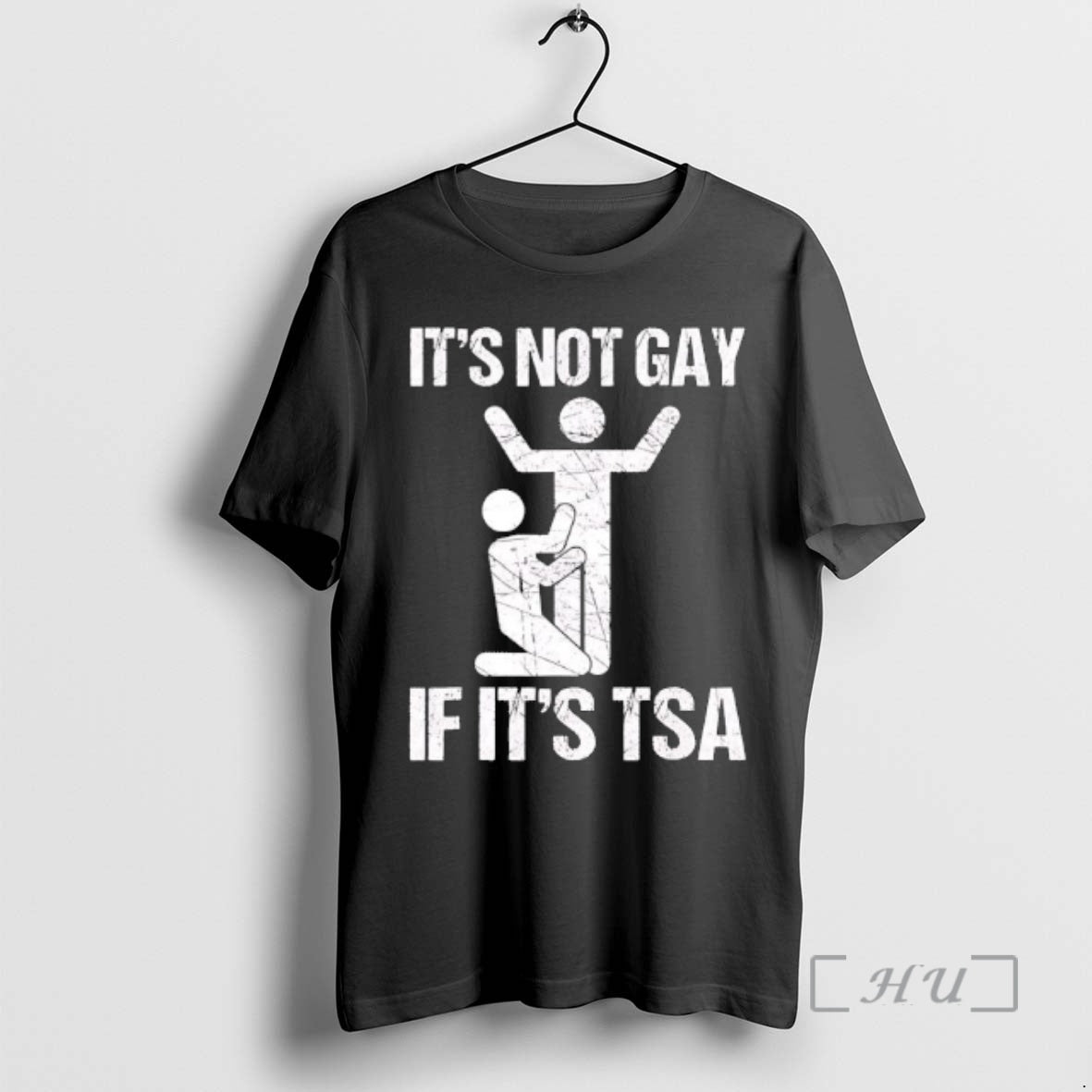 Officials Its Not Gay If Its The Tsa Human Graphic T-Shirts, Hoodie, Sweatshirt | AU18TeeNovaLab.com