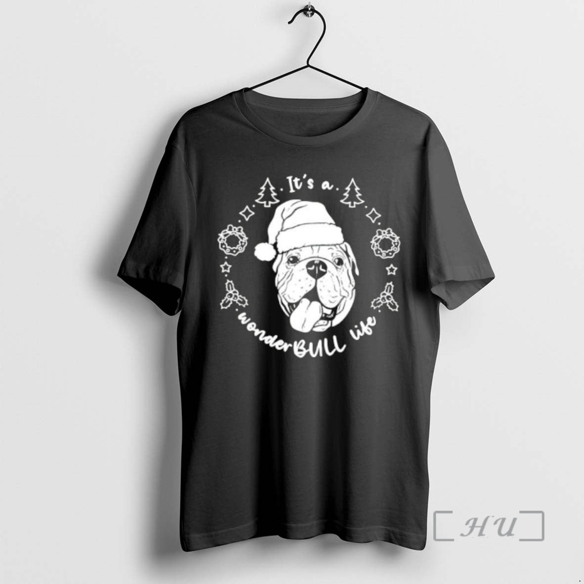 Officials Its A Wonder Bull Life Bulldog Santa T-Shirts, Hoodie, Sweatshirt | AU18TeeNovaLab.com