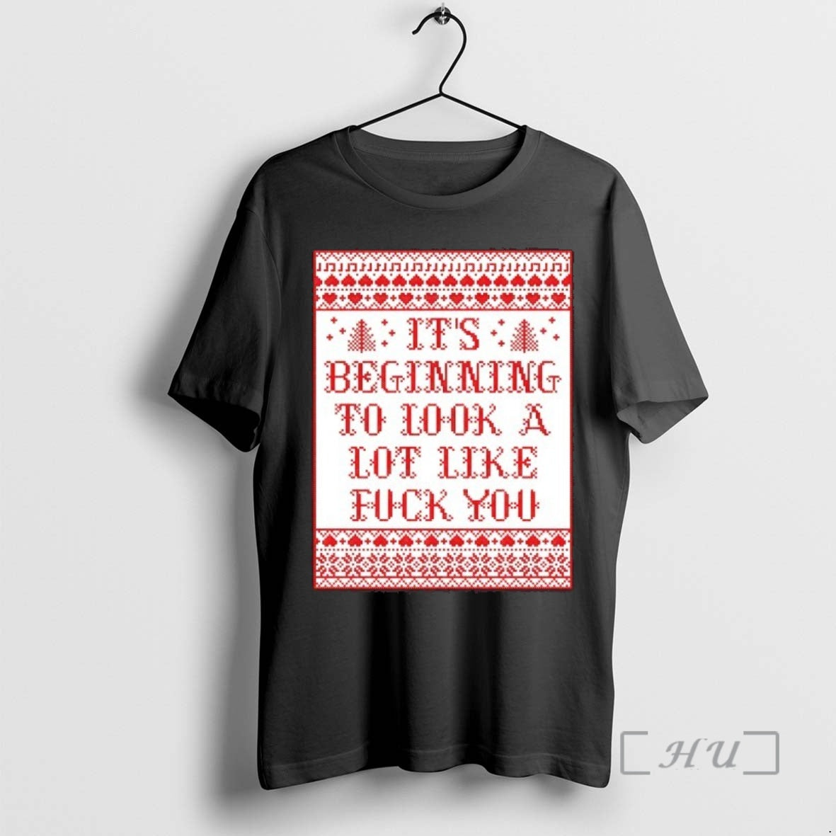 Officials Its Beginning To Look A Lot Like Fck You Ugly Christmas Premium T Shirts Hoodie, Sweatshirt | AU18TeeNovaLab.com