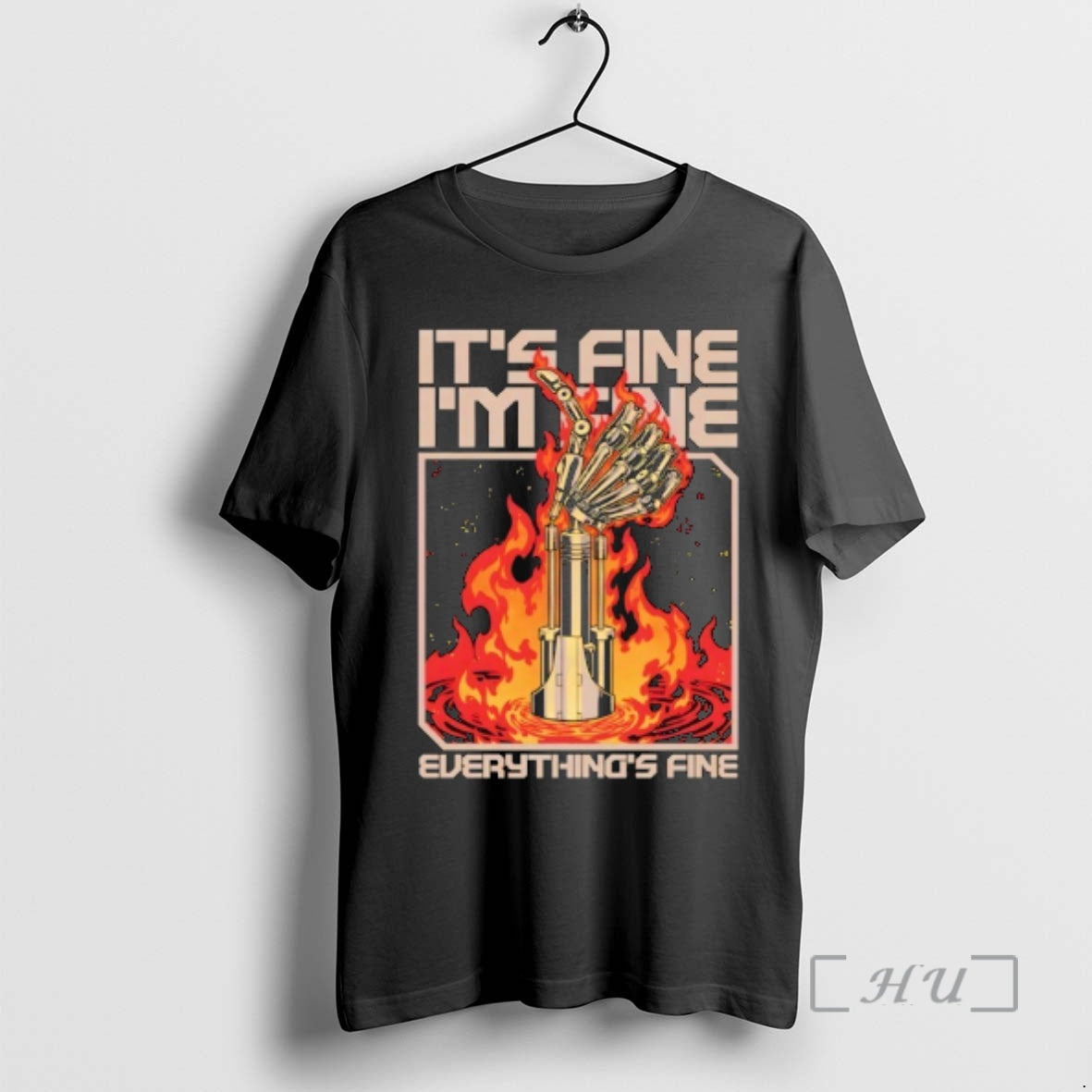 Officials Its Fine Im Fine Everythings Fine T-Shirts, Hoodie, Sweatshirt | AU18TeeNovaLab.com