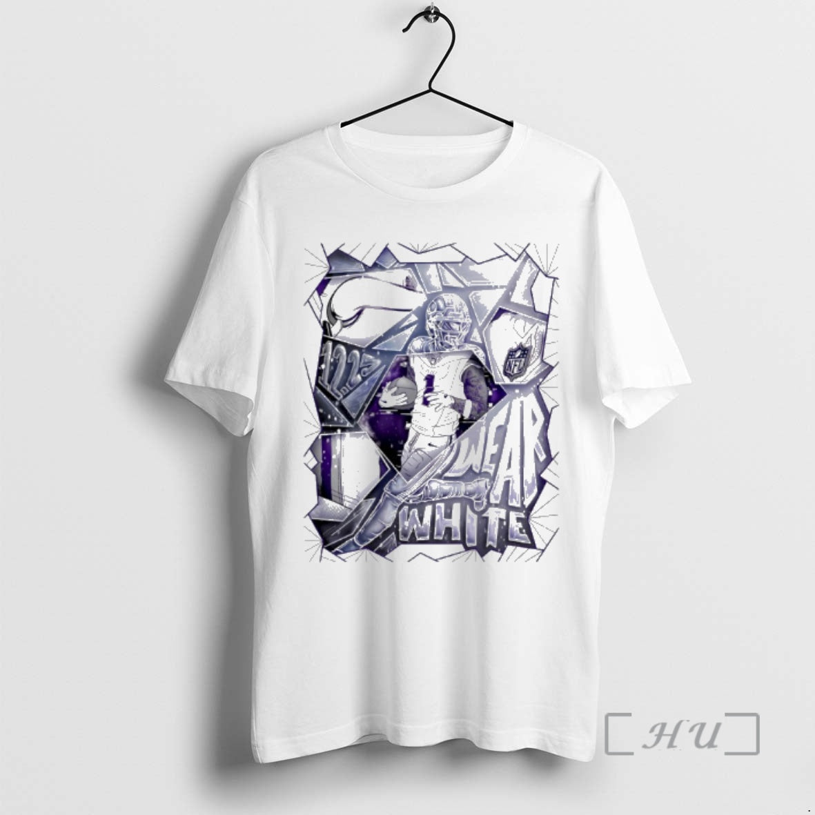 Officials Jalen Nailor Minnesota Vikings Wear White Winter Whiteout Week T-Shirts, Hoodie, Sweatshirt | AU18TeeNovaLab.com