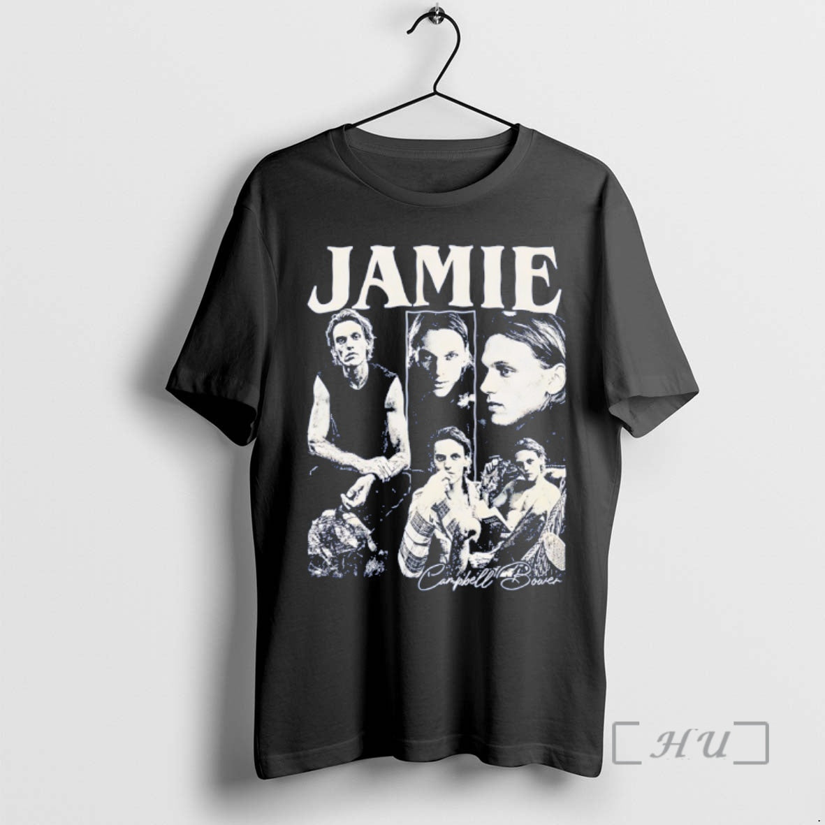 Officials Jamie Campbell Bower Upside Graphic Vintage Signature T-Shirts, Hoodie, Sweatshirt | AU18TeeNovaLab.com