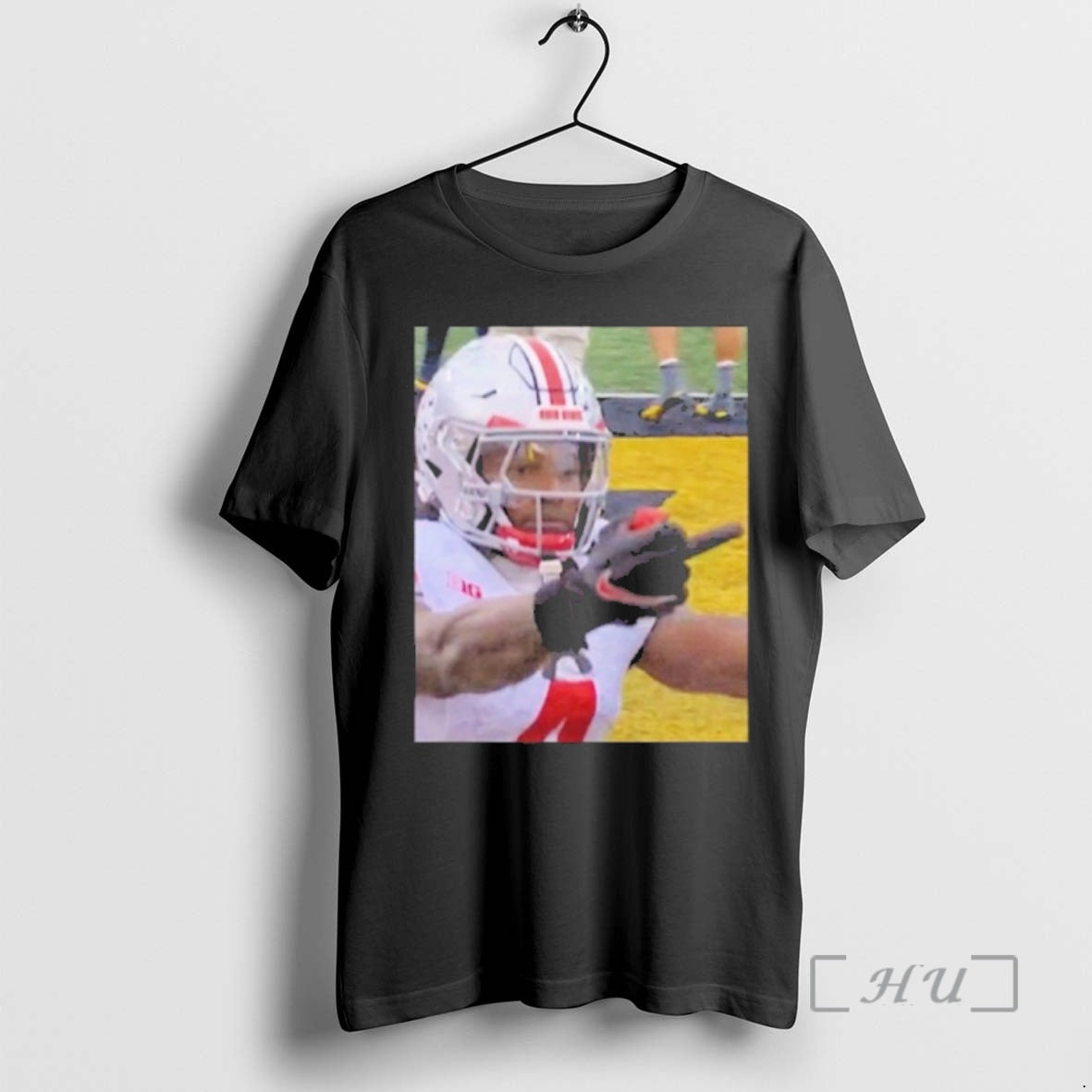 Officials Jeremiah Smith Flips Off Michigan Fan Football T-Shirts, Hoodie, Sweatshirt | AU18TeeNovaLab.com
