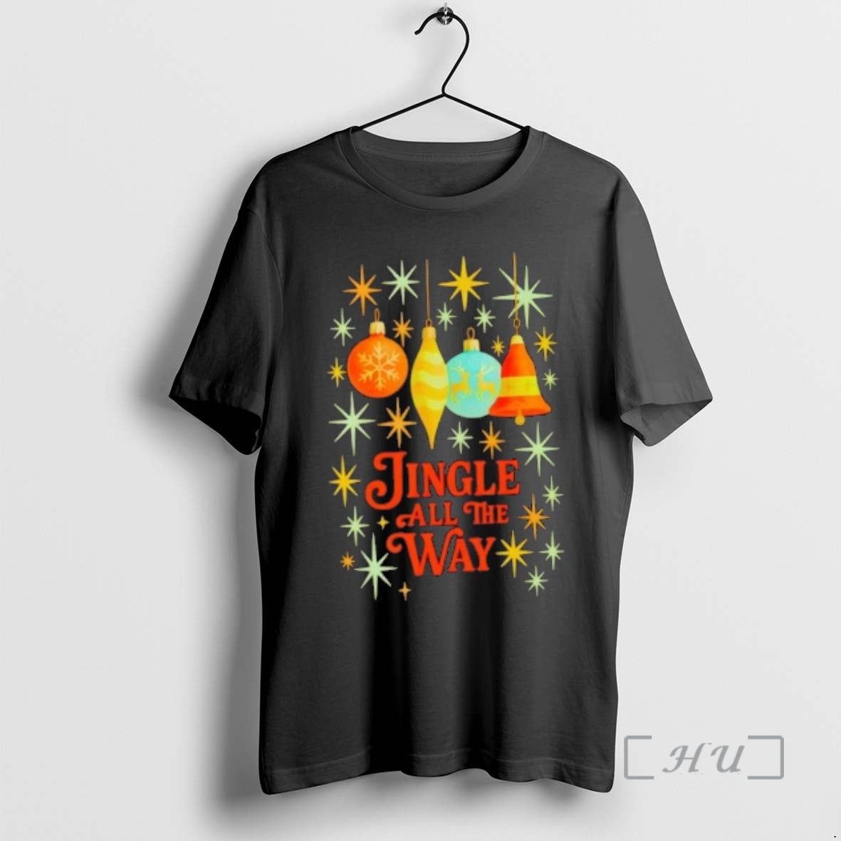 Officials Jingle All The Way Christmas Lights T-Shirts, Hoodie, Sweatshirt | AU18TeeNovaLab.com