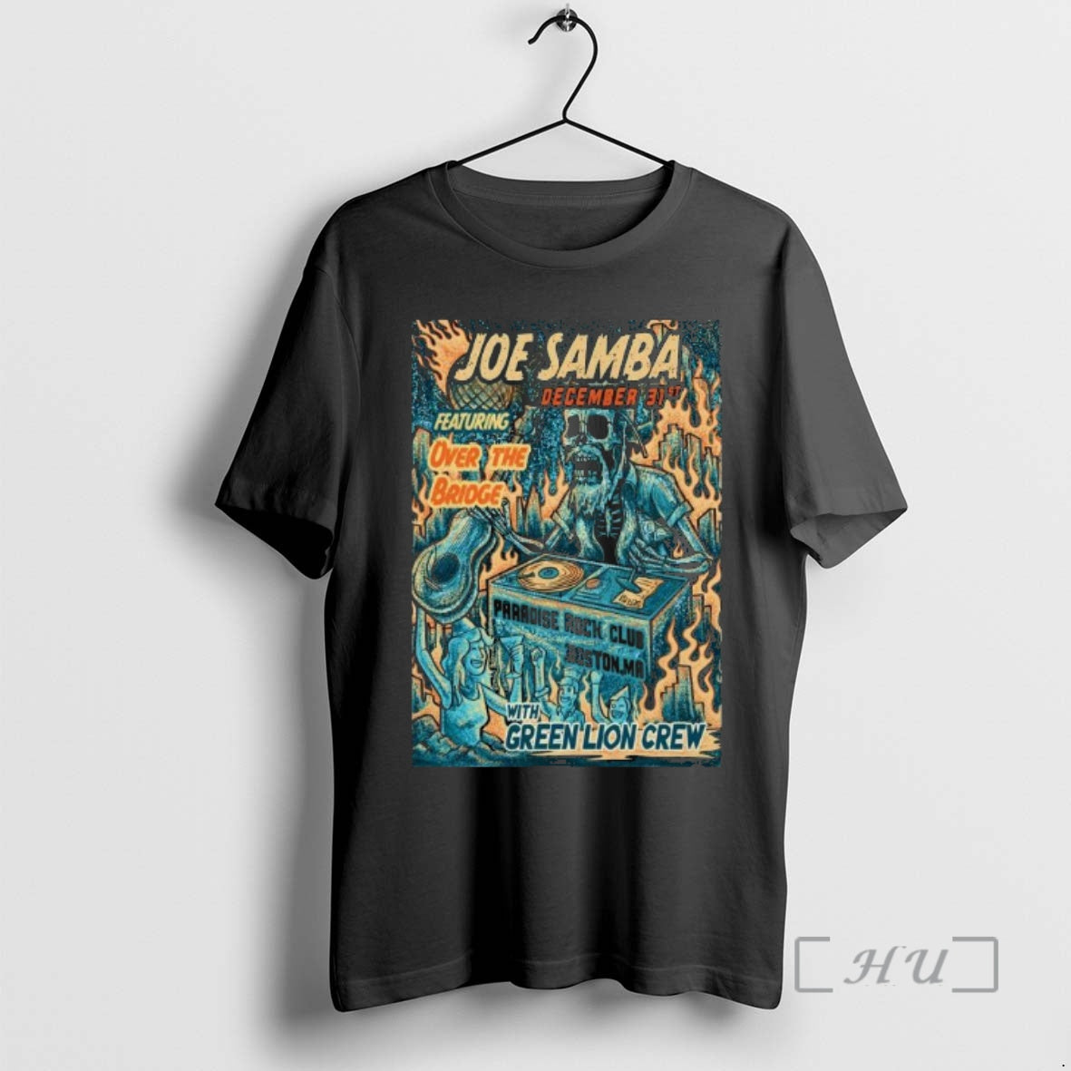 Officials Joe Samba Paradise Rock Club In Boston Ma December 31 2025 Premium T Shirts Hoodie, Sweatshirt | AU18TeeNovaLab.com