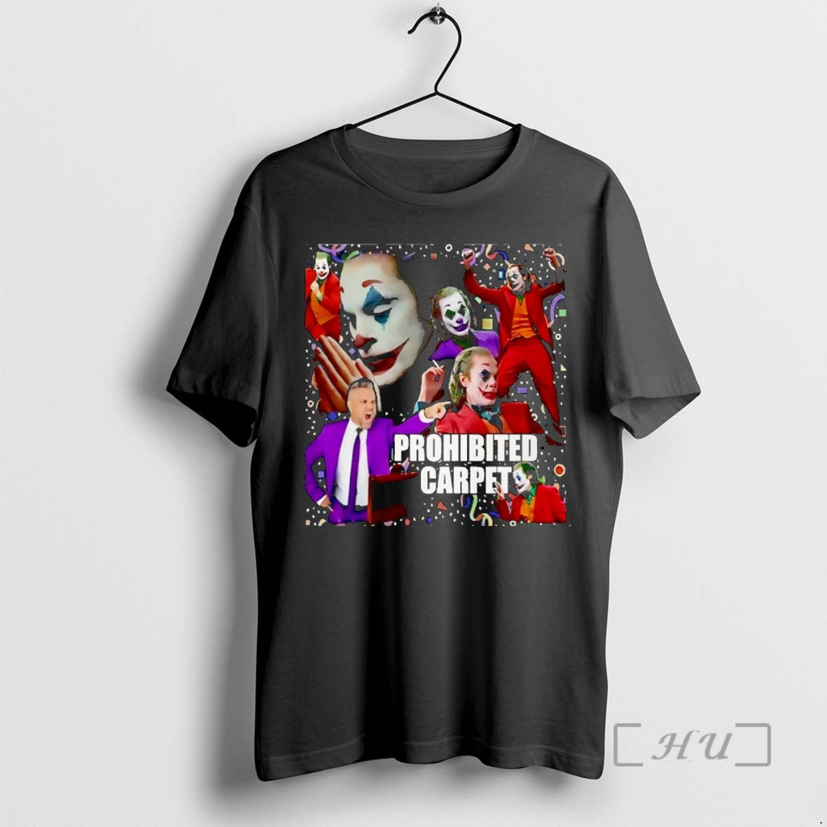 Officials Joker Prohibited Carpet Graphic Christmas T-Shirts, Hoodie, Sweatshirt | AU18TeeNovaLab.com