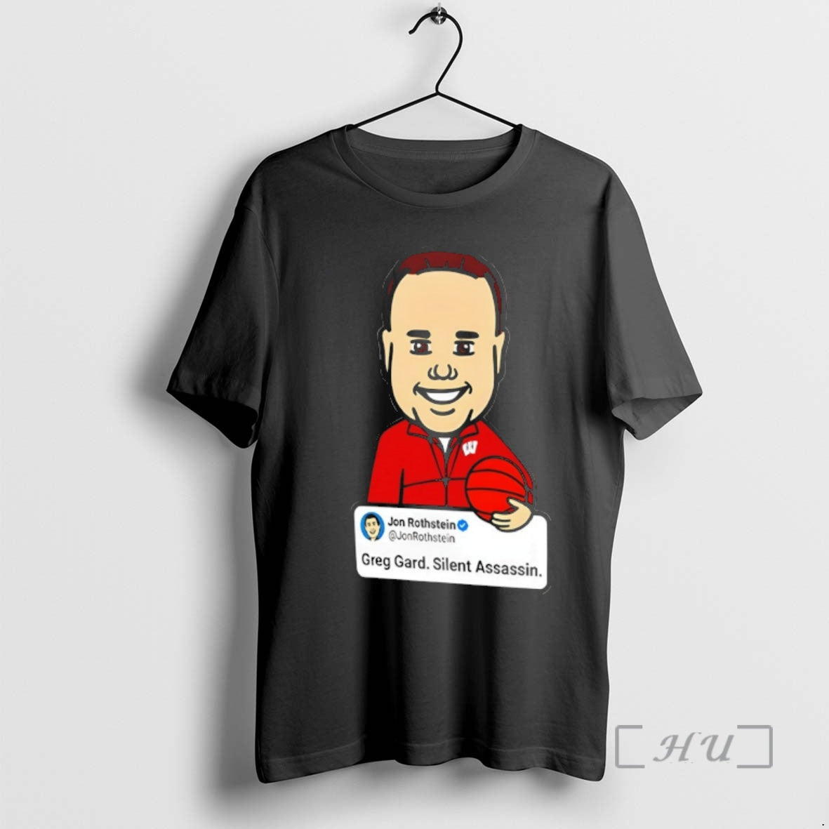 Officials Jon Rothstein Cartoon Basketball Greg Gard Silent Assassin T-Shirts, Hoodie, Sweatshirt | AU18TeeNovaLab.com
