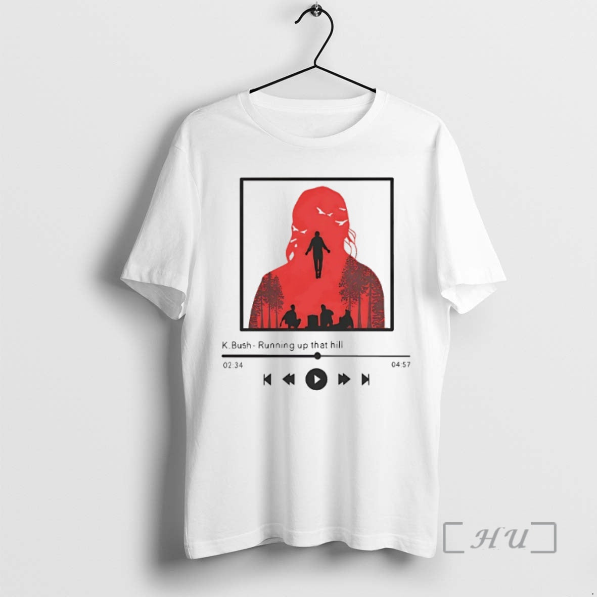 Officials K Bush Running Up That Hill T-Shirts, Hoodie, Sweatshirt | AU18TeeNovaLab.com