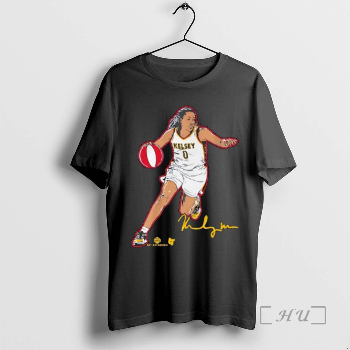 Officials Kelsey Mitchell Superstar Pose Indiana Signature T-Shirts, Hoodie, Sweatshirt | AU18TeeNovaLab.com