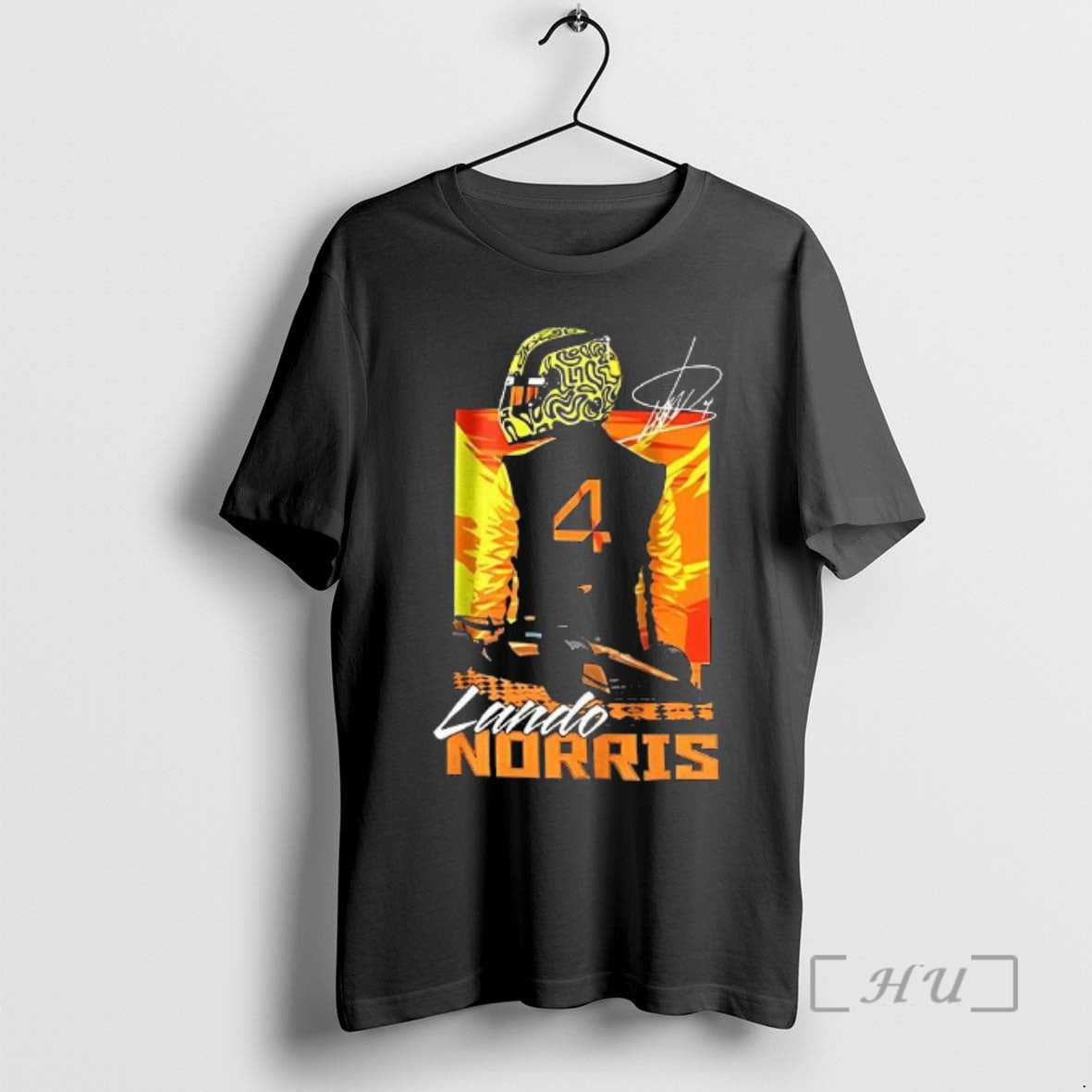Officials Lando Mclaren F1 Number 4 Behind Signature 2025 T-Shirts, Hoodie, Sweatshirt | AU18TeeNovaLab.com