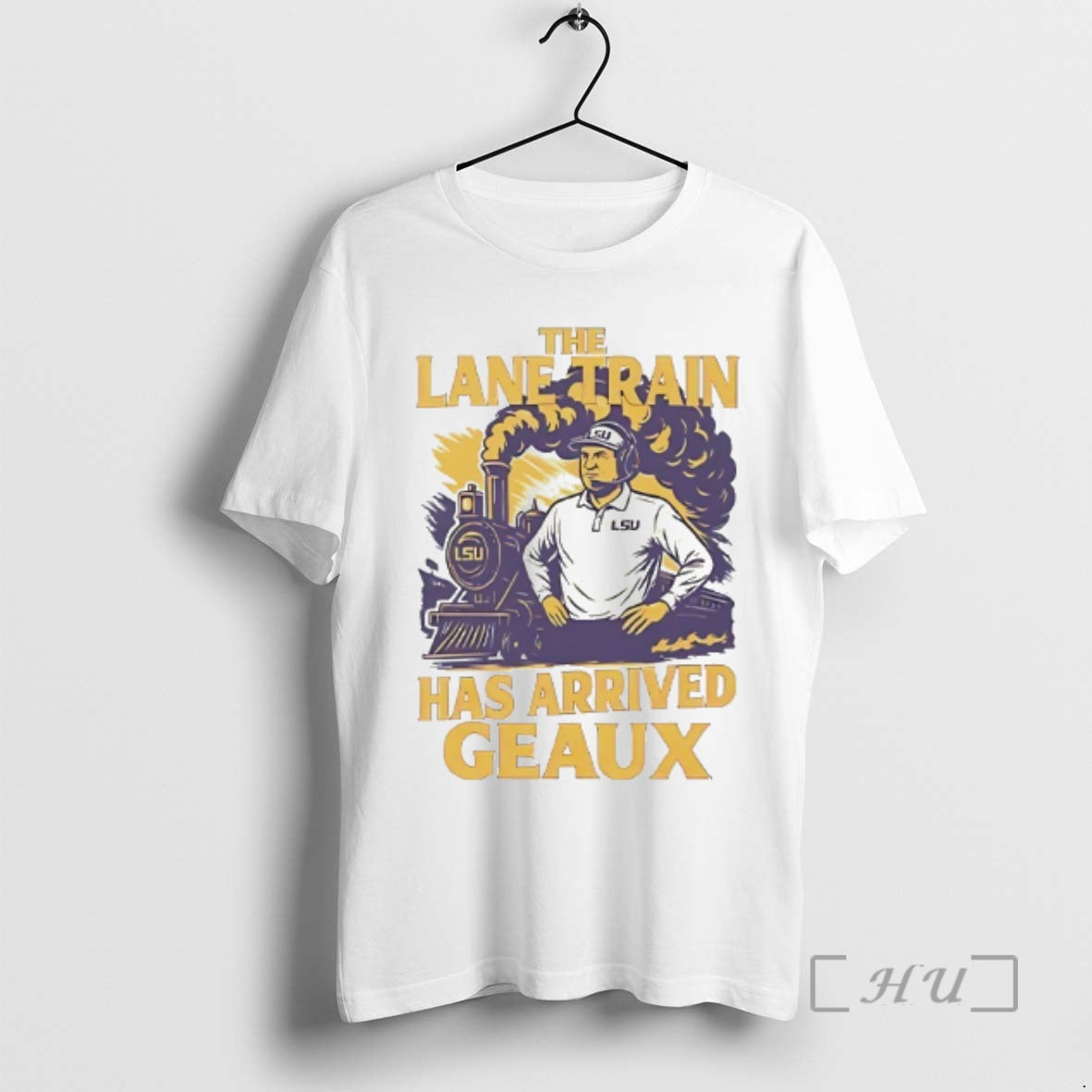 Officials Lane Kiffin The Lane Train Has Arrived Geaux T-Shirts, Hoodie, Sweatshirt | AU18TeeNovaLab.com
