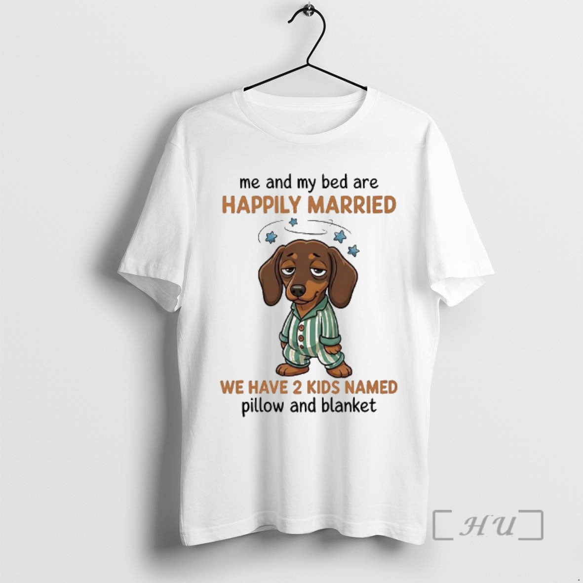 Officials Me And My Bed Are Happily Married We Have 2 Kids Named Pillow And T-Shirts, Hoodie, Sweatshirt | AU18TeeNovaLab.com