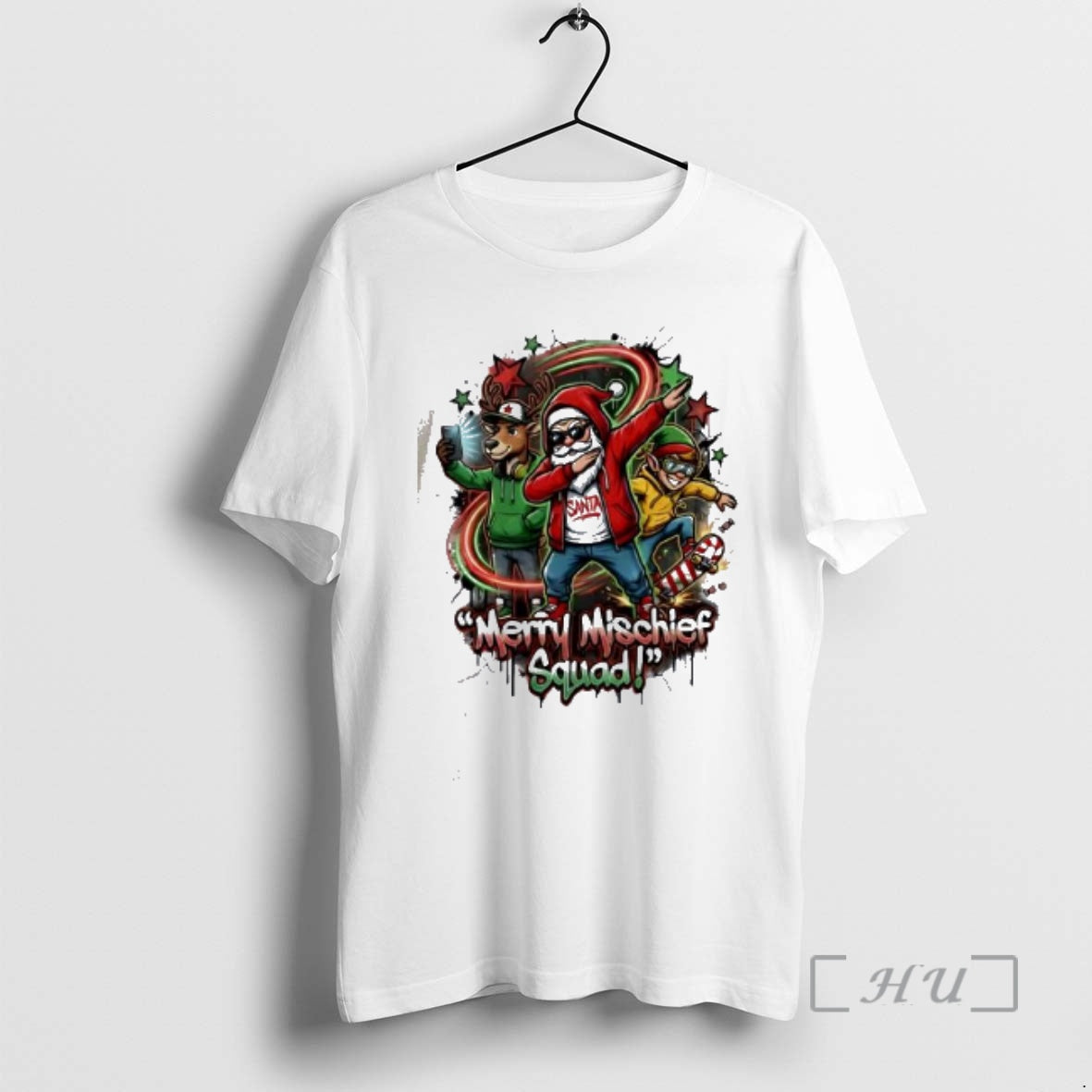 Officials Merry Mischief Squad Funny Urban Christmas T-Shirts, Hoodie, Sweatshirt | AU18TeeNovaLab.com