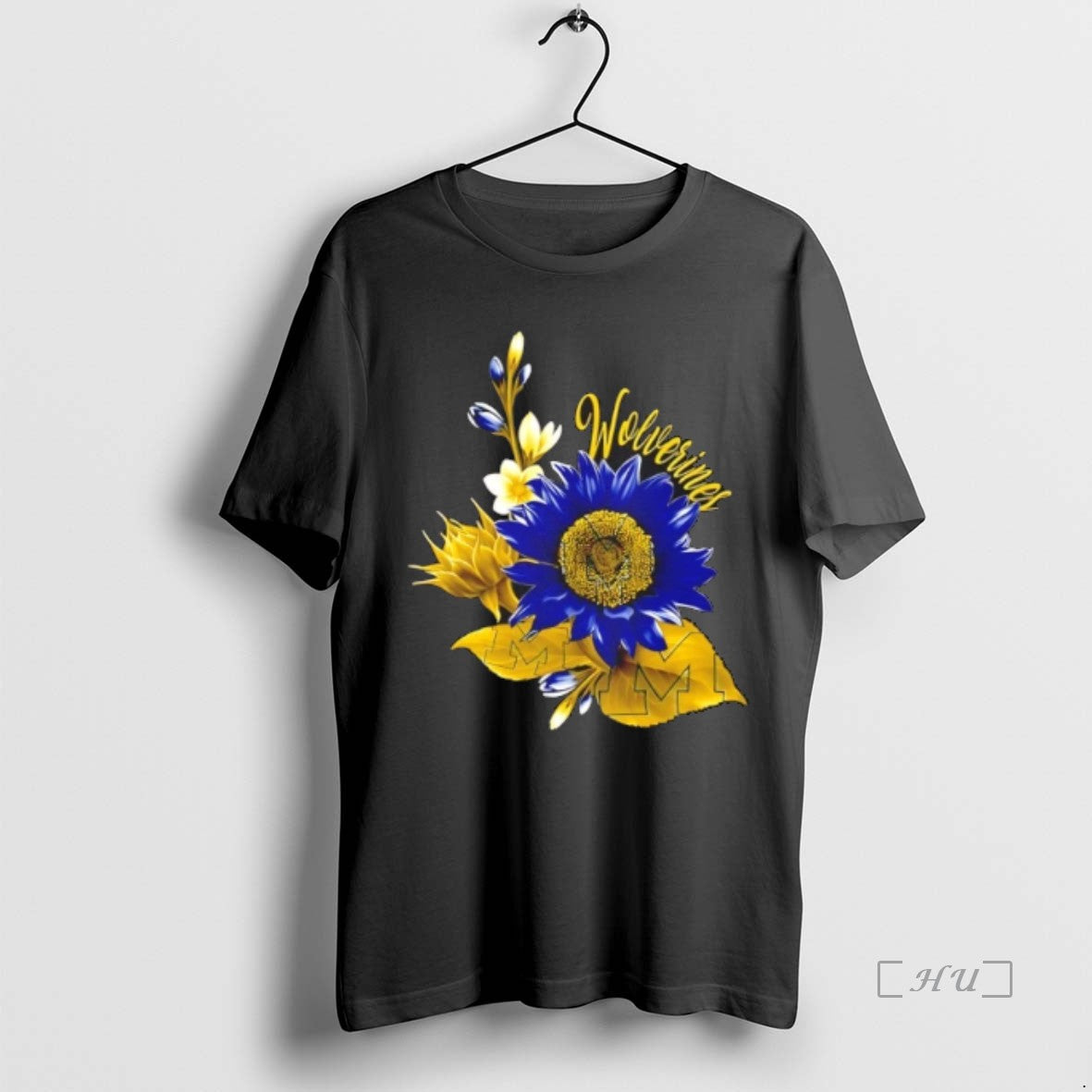 Officials Michigan Wolverines Football X Sunflower Floral T-Shirts, Hoodie, Sweatshirt | AU18TeeNovaLab.com