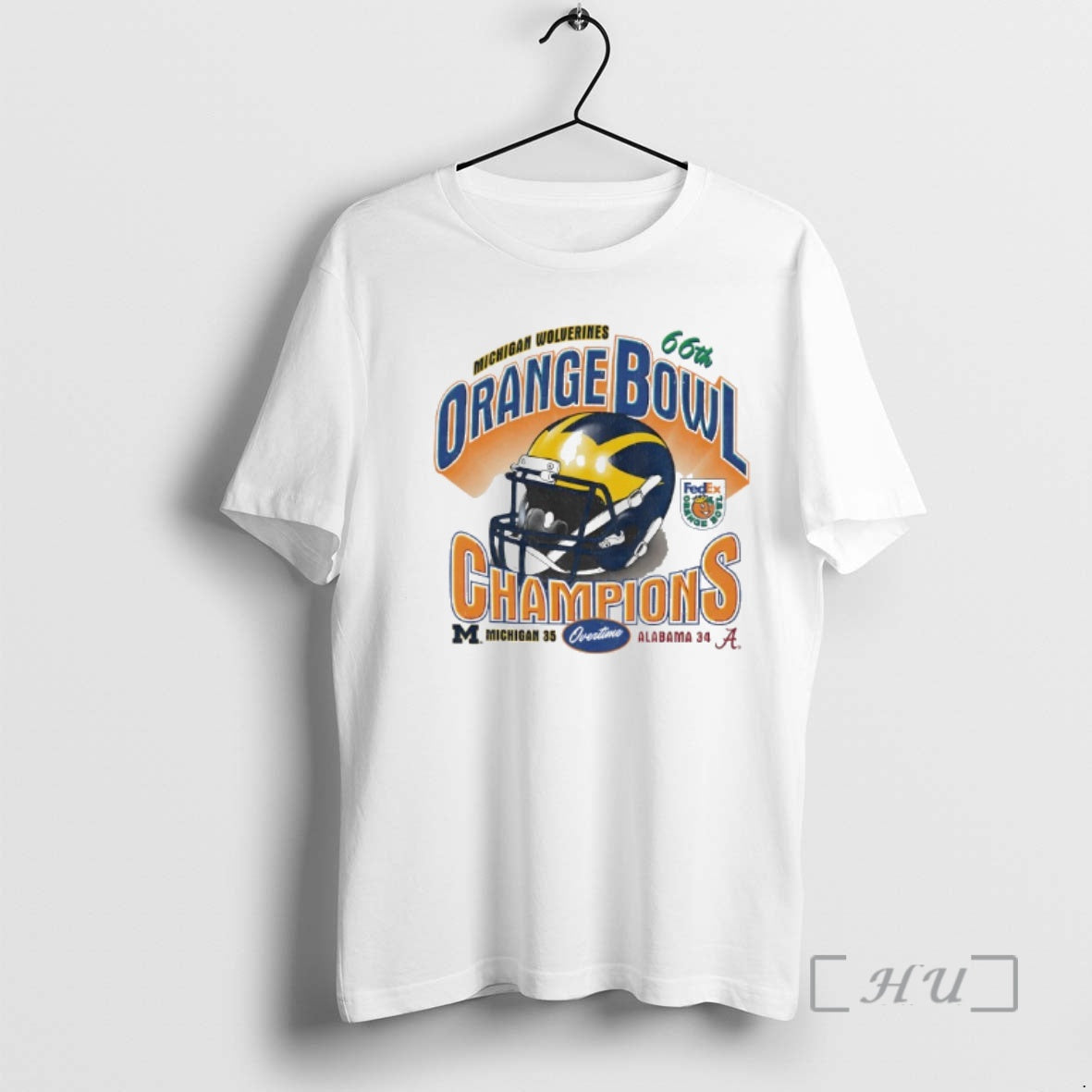 Officials Michigan Wolverines Orange Bowl History Champions 66th T-Shirts, Hoodie, Sweatshirt | AU18TeeNovaLab.com