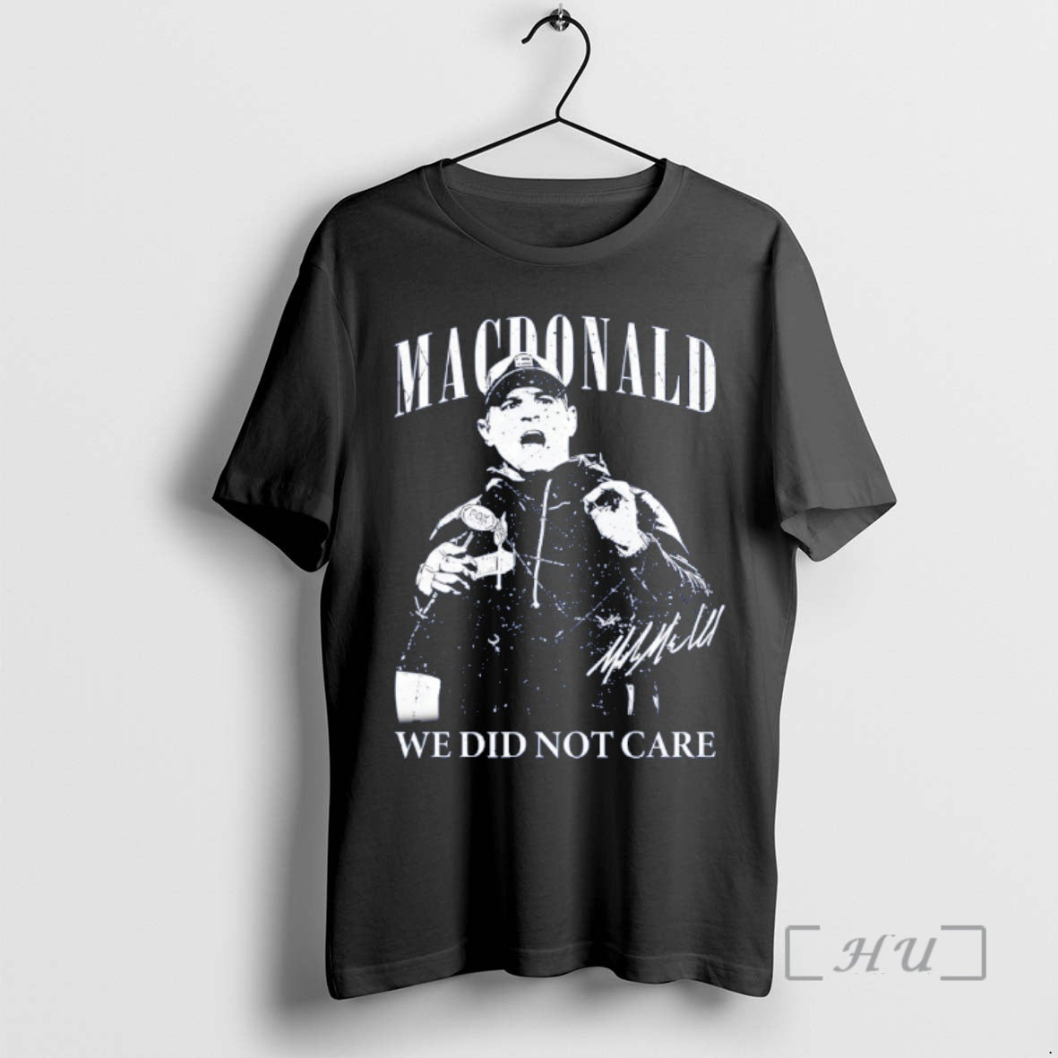Mike Macdonald We Did Not Care Vintage 90s Seattle Football Coach