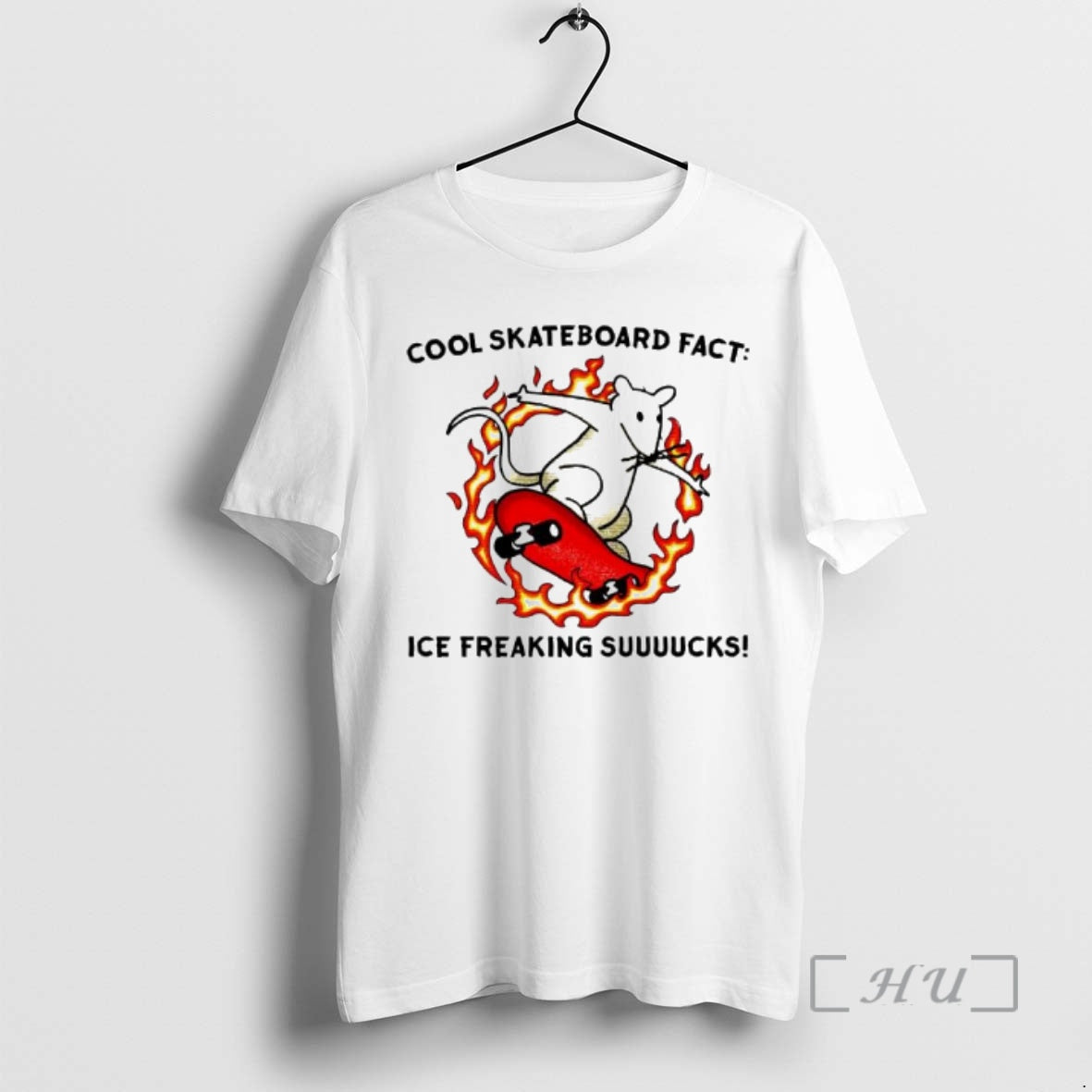 Officials Mouse Cool Skateboard Fact Ice Freaking Suuuucks T-Shirts, Hoodie, Sweatshirt | AU18TeeNovaLab.com