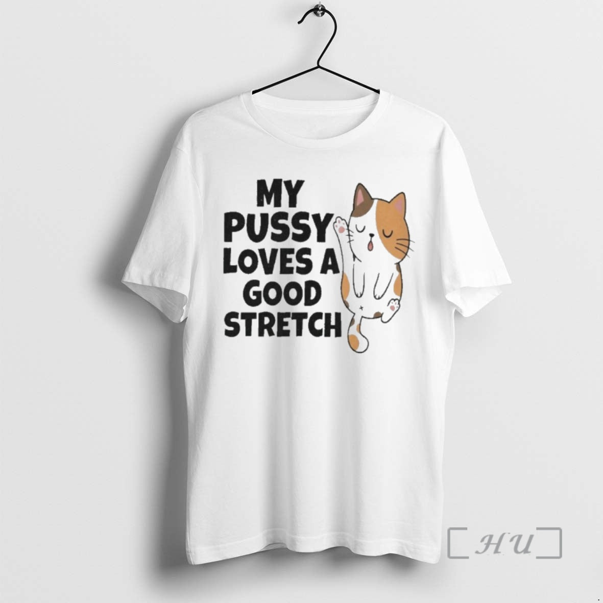 Officials My Pussy Loves A Good Stretch Sexual Fantasies T-Shirts, Hoodie, Sweatshirt | AU18TeeNovaLab.com