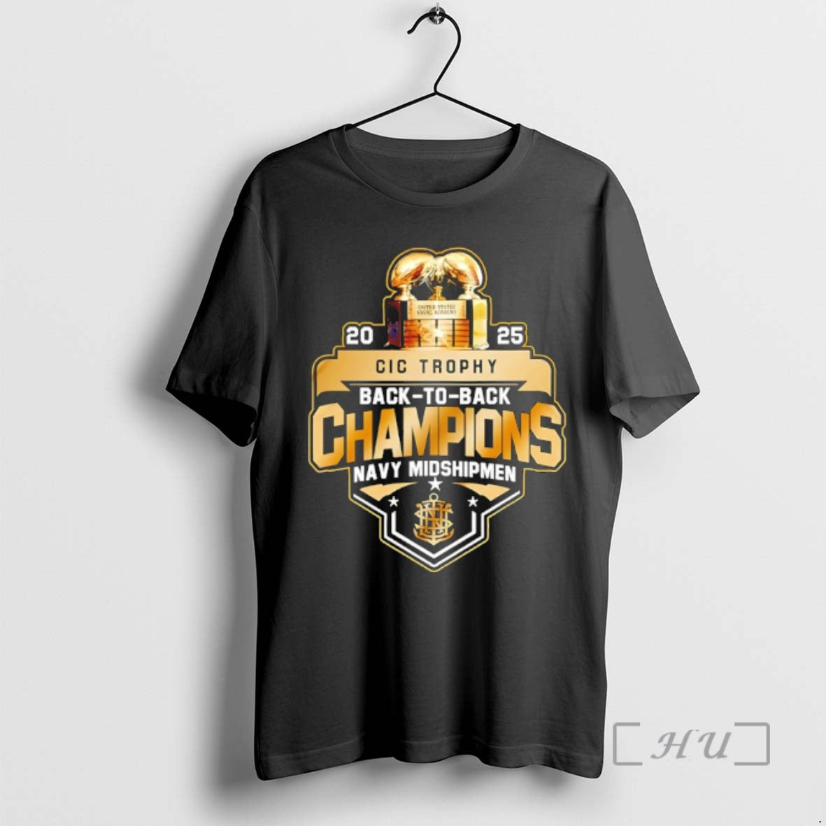 Officials Navy Midshipmen Special Back To Back Cic Trophy Champions 2025 Premium T Shirts Sweater Hoodie, Sweatshirt