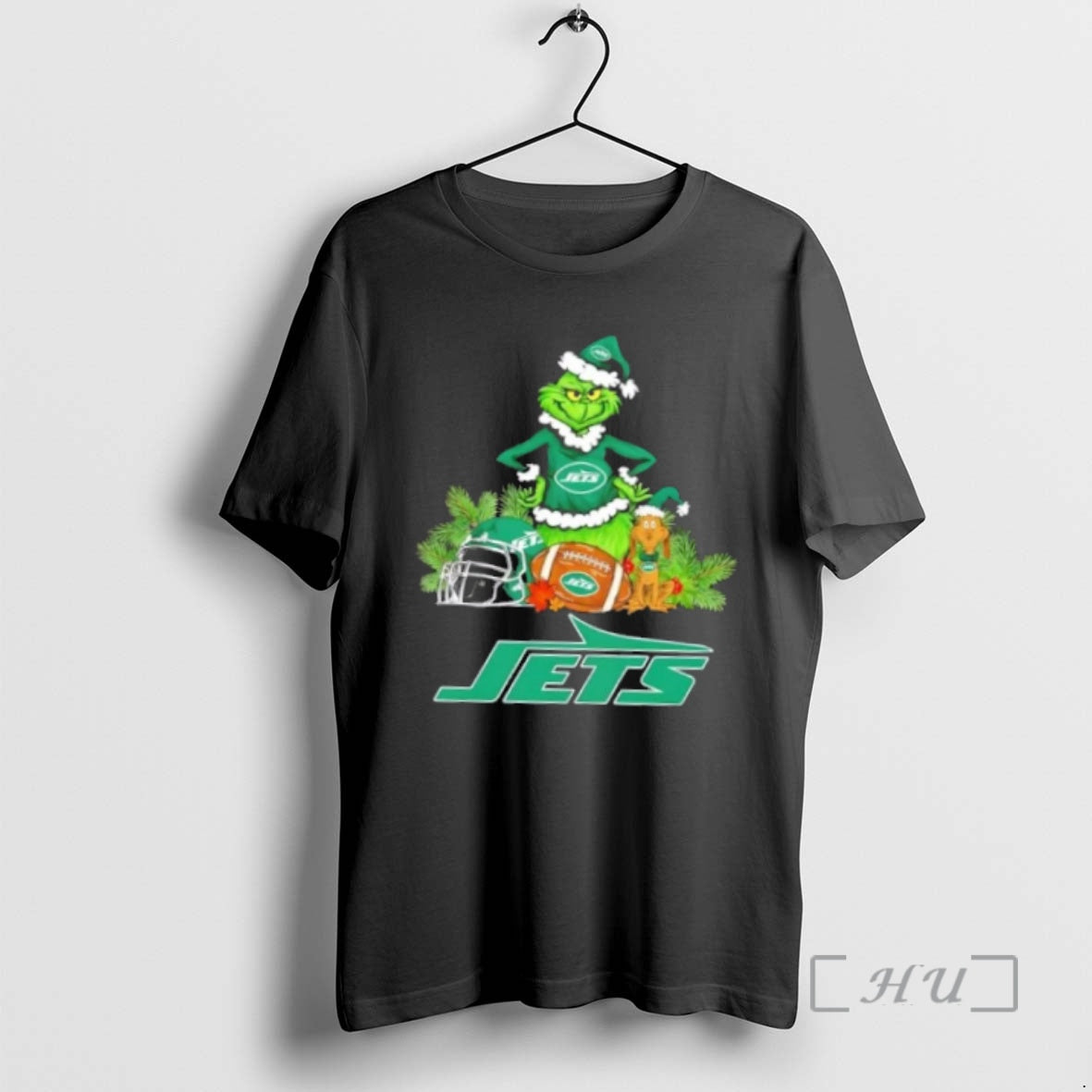 Officials New York Jets Football X Grinch And Max Dog Merry Christmas Premium T Shirts Hoodie, Sweatshirt